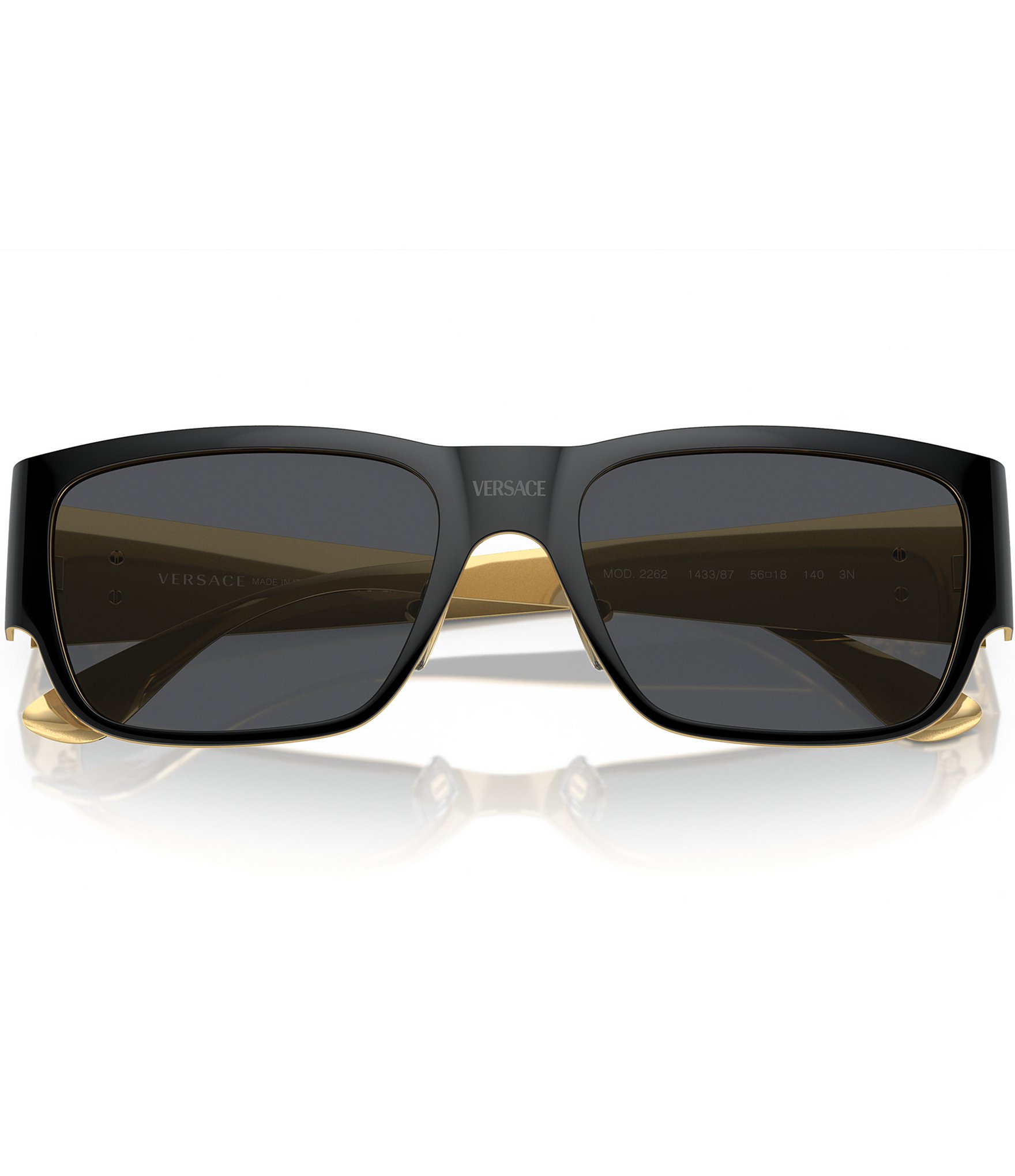 Versace Men's VE226256-X 56mm Square Sunglasses