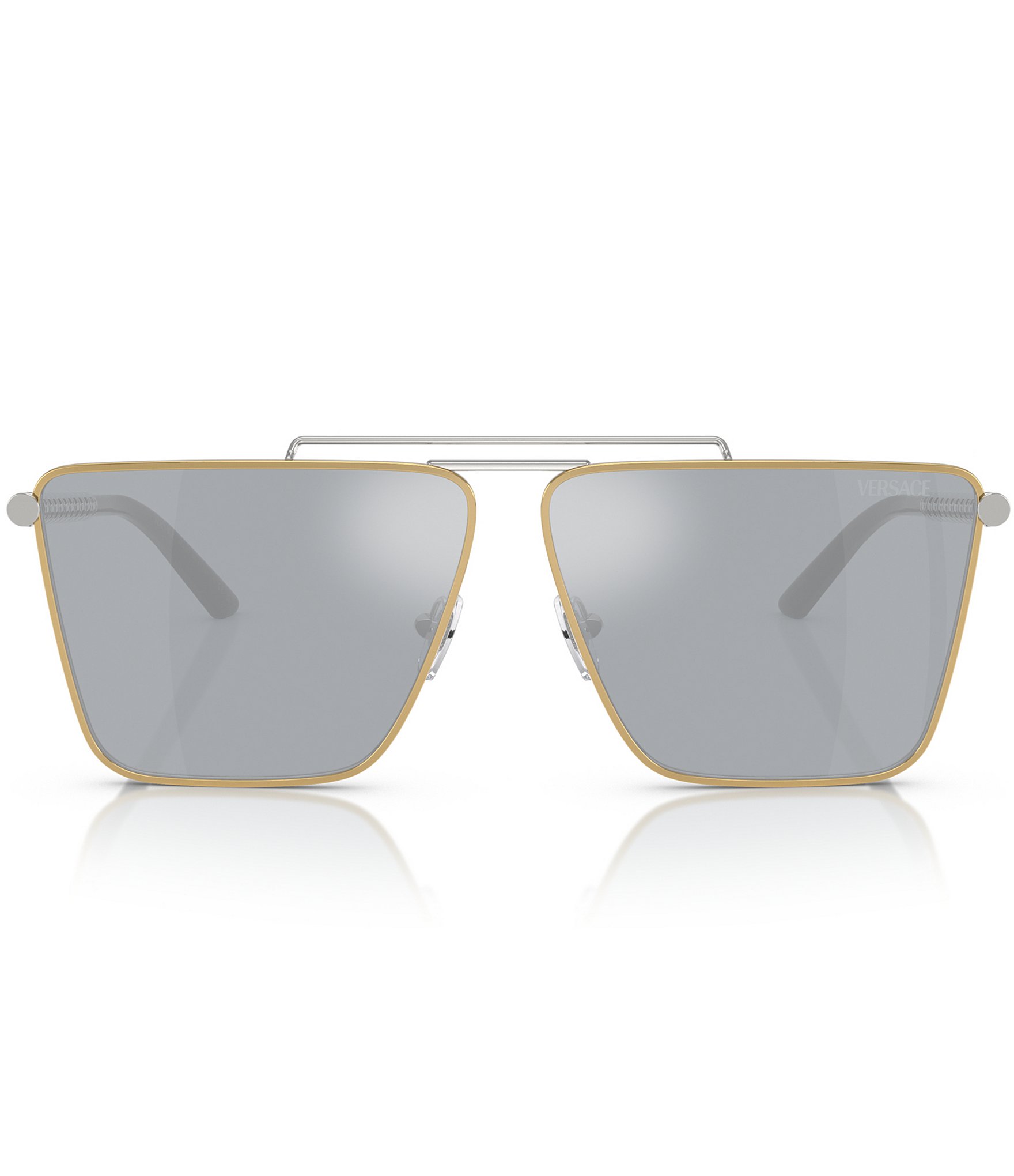 Versace Men's VE2266 64mm Pillow Square Sunglasses