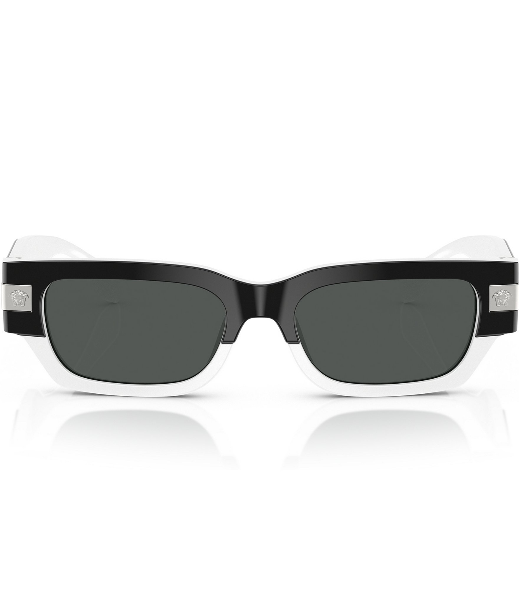 Versace Men's VE4465 53mm Rectangular Sunglasses