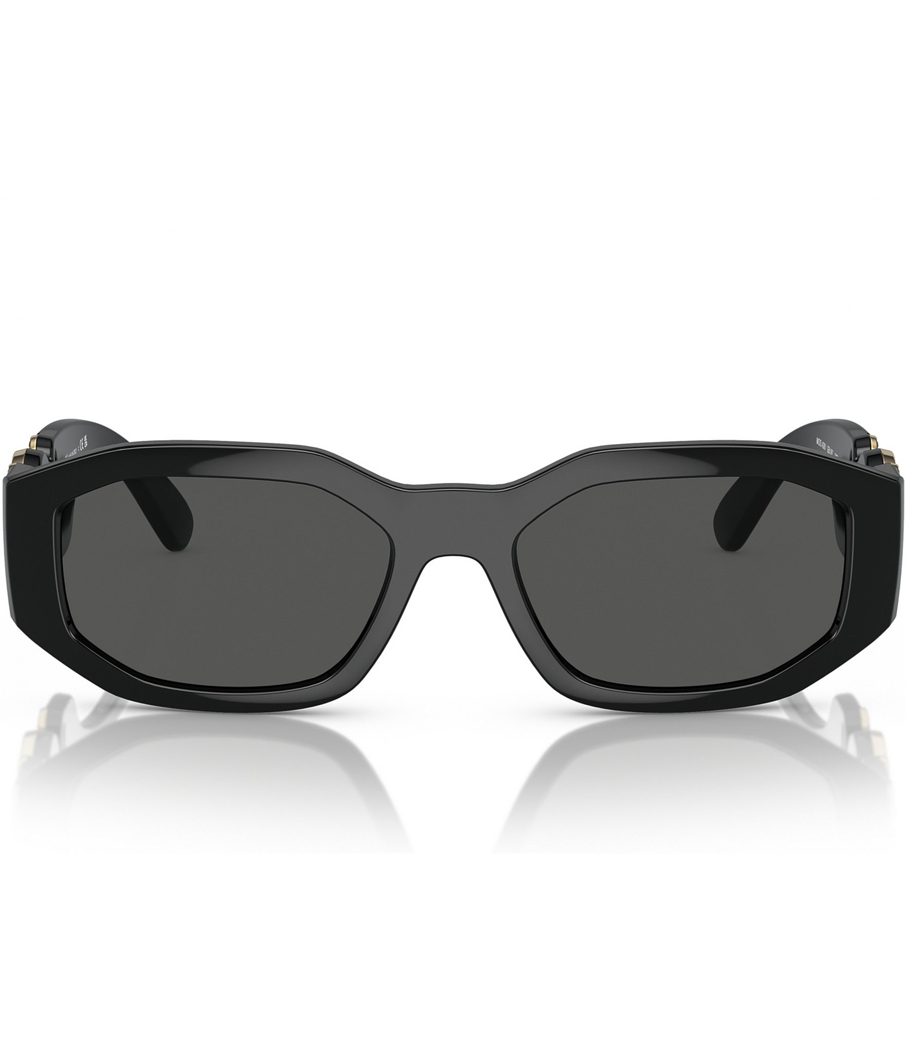 Versace Rectangular Slim Sunglasses