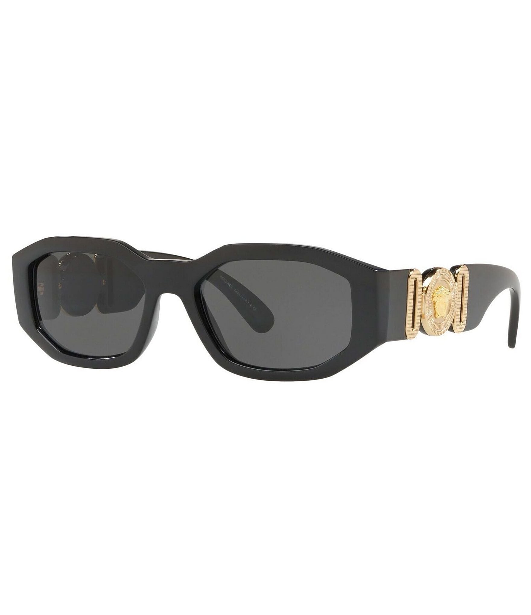 Versace Rectangular Slim Sunglasses | Dillard's