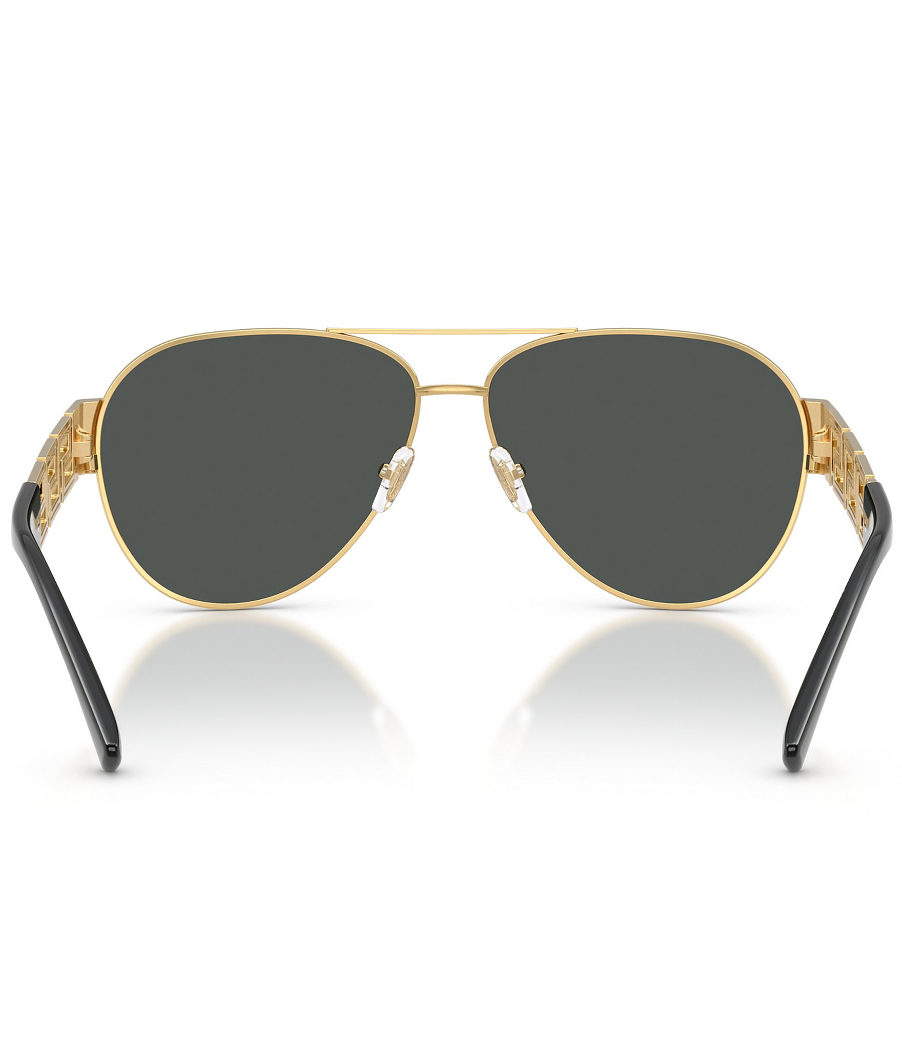 Versace Unisex Greca 61mm Aviator Sunglasses