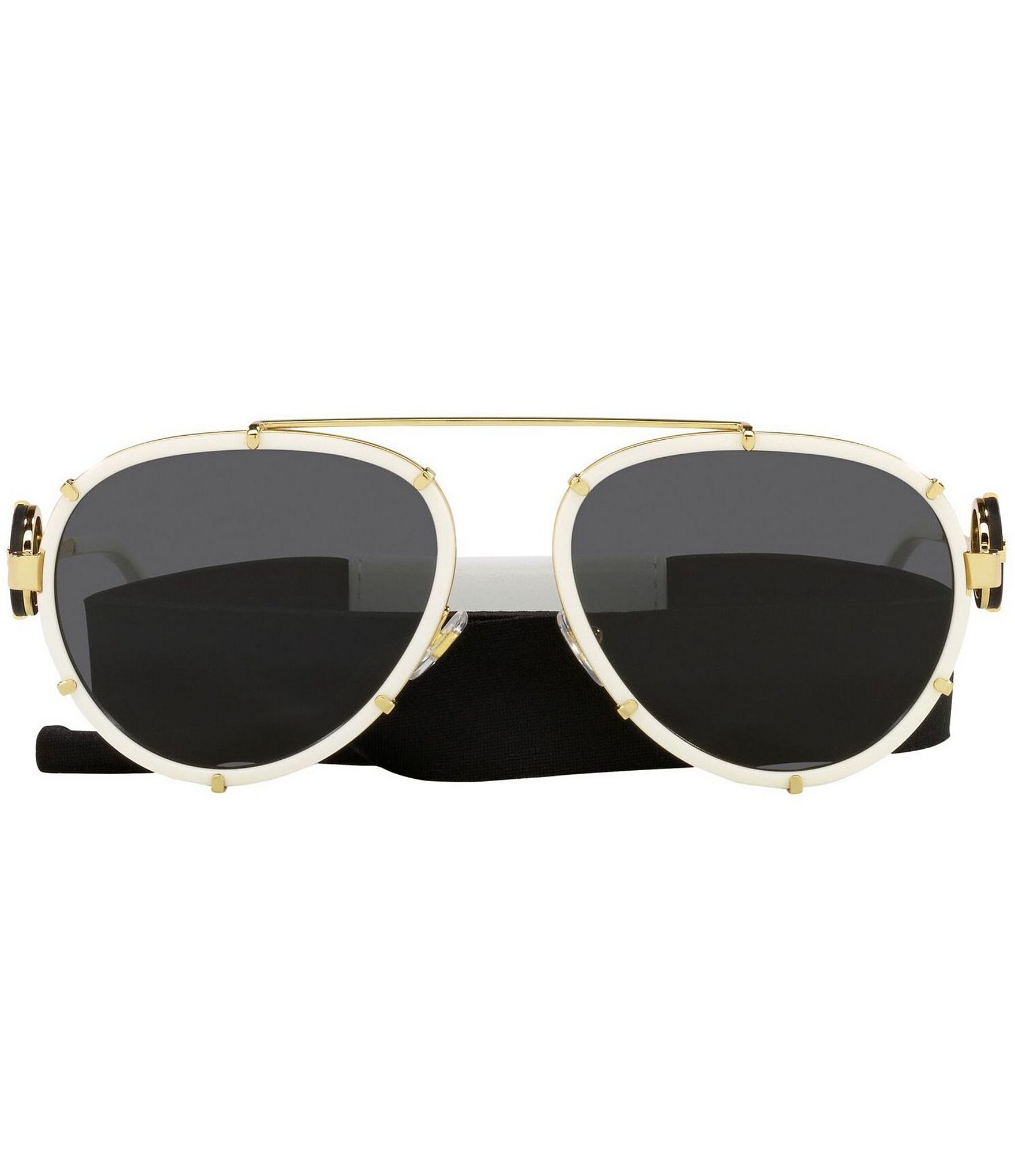 Versace Unisex Ve2232 61mm Aviator Sunglasses