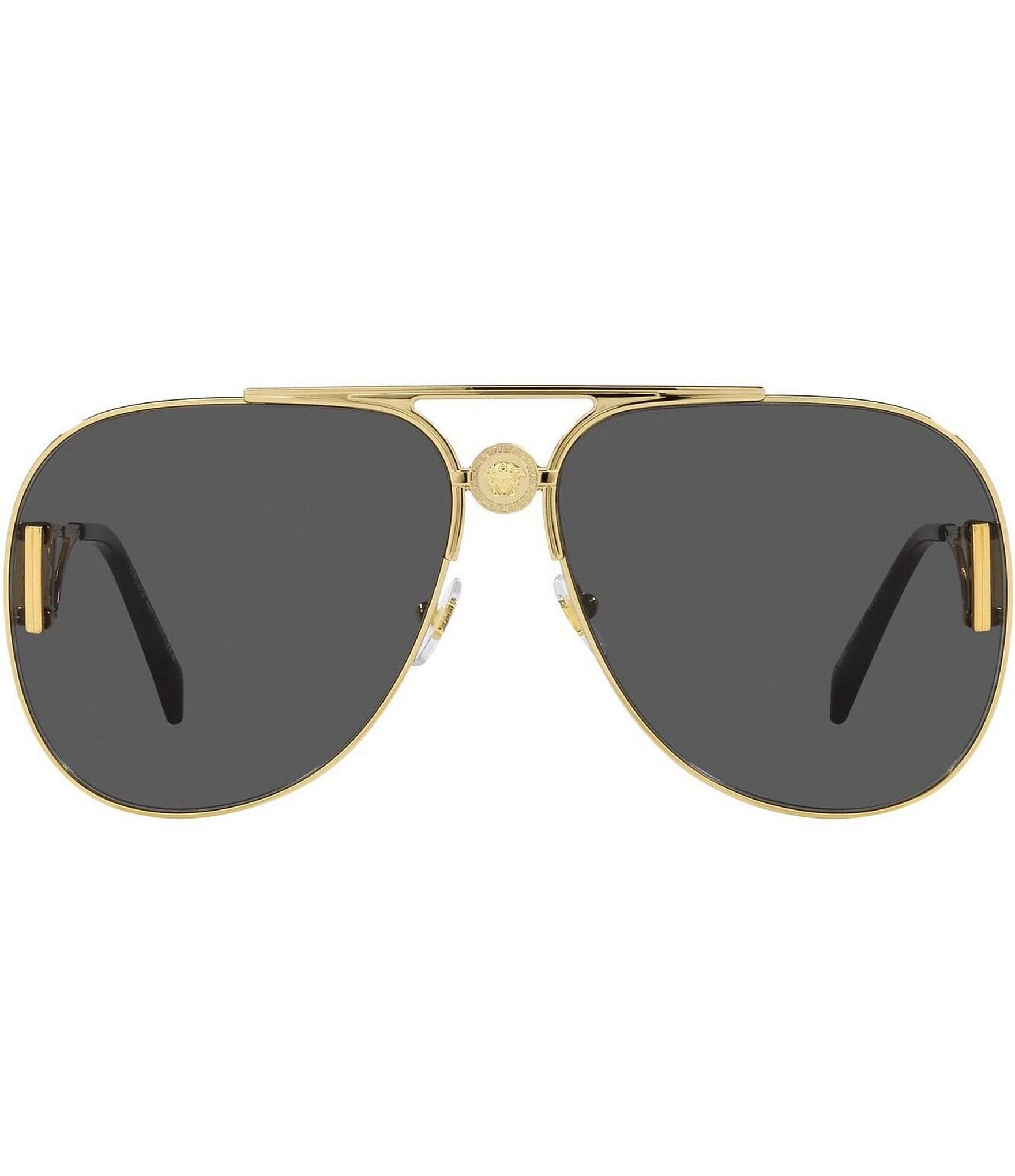 Versace Unisex Ve2255 63mm Aviator Sunglasses