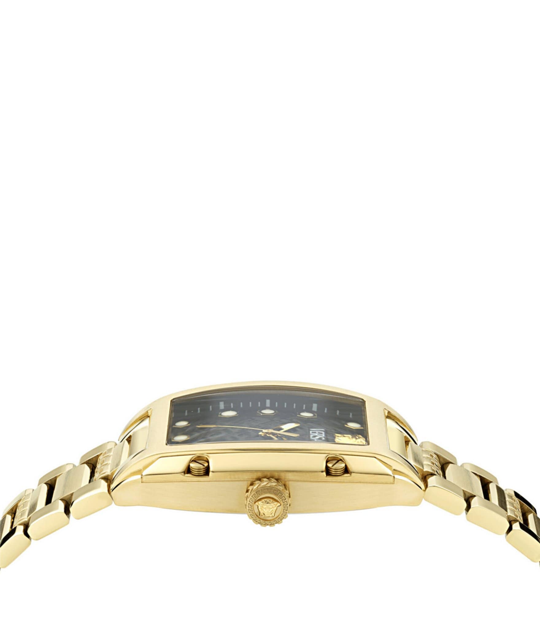 Versace Women's Dominus Analog Gold Tone Stainless Steel Bracelet Watch