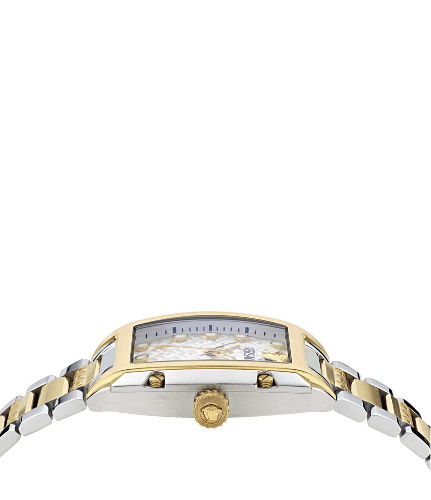 Versace Women's Dominus Analog Two Tone Stainless Steel Bracelet Watch