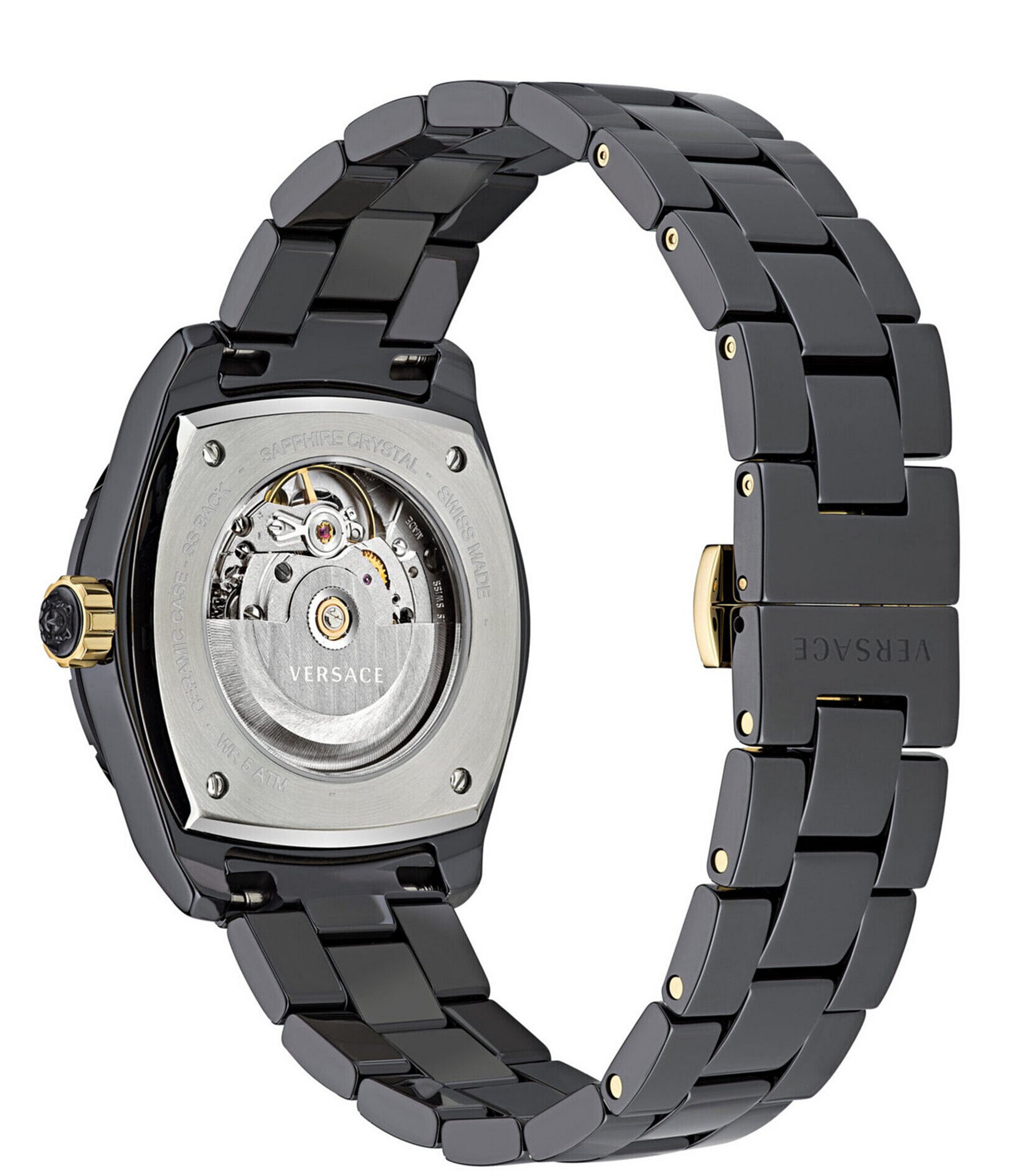 Versace Women's DV One Automatic Ceramic Bracelet Watch