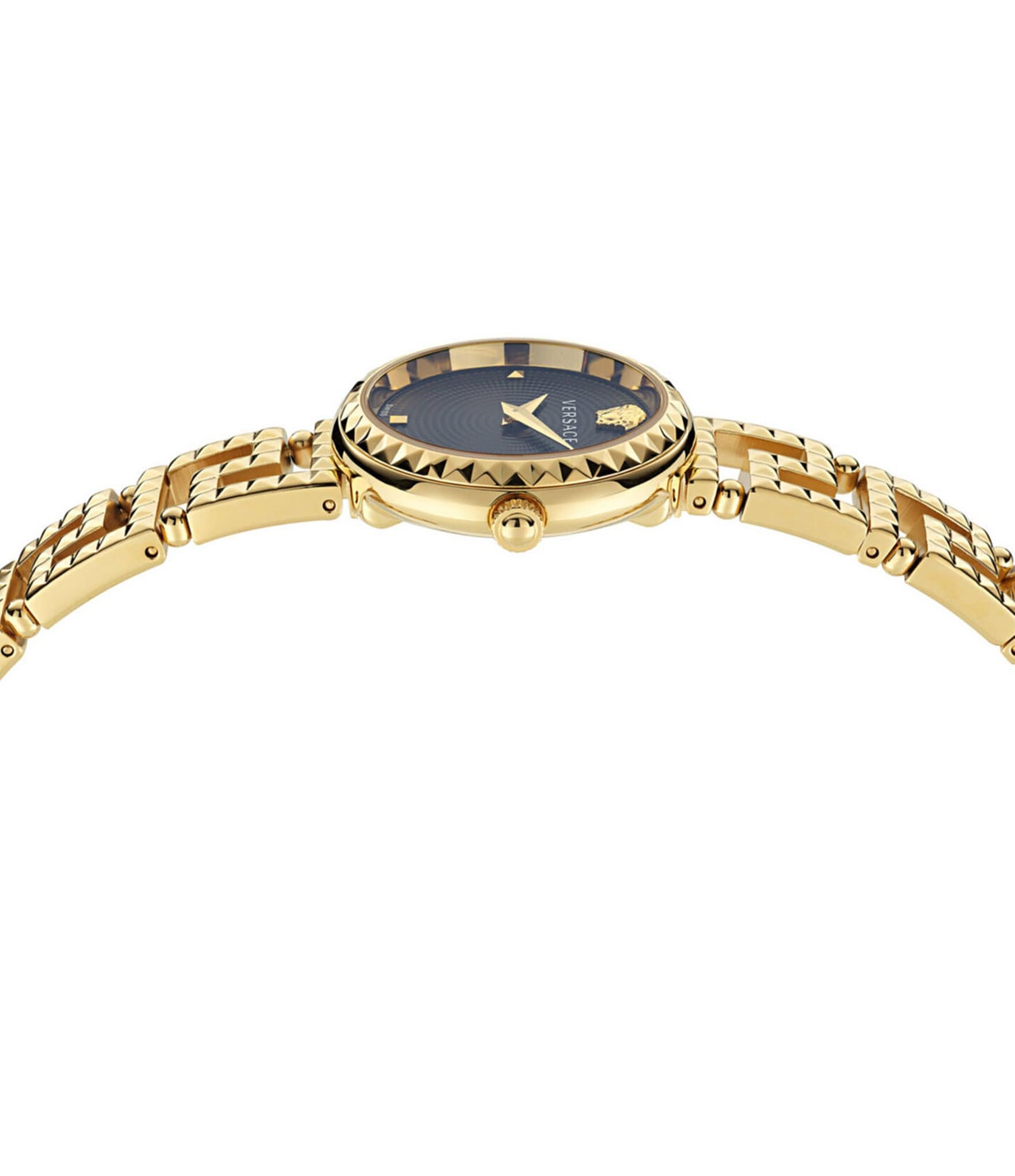 Versace Women's Greca Goddess Quartz Analog Gold Bracelet Watch