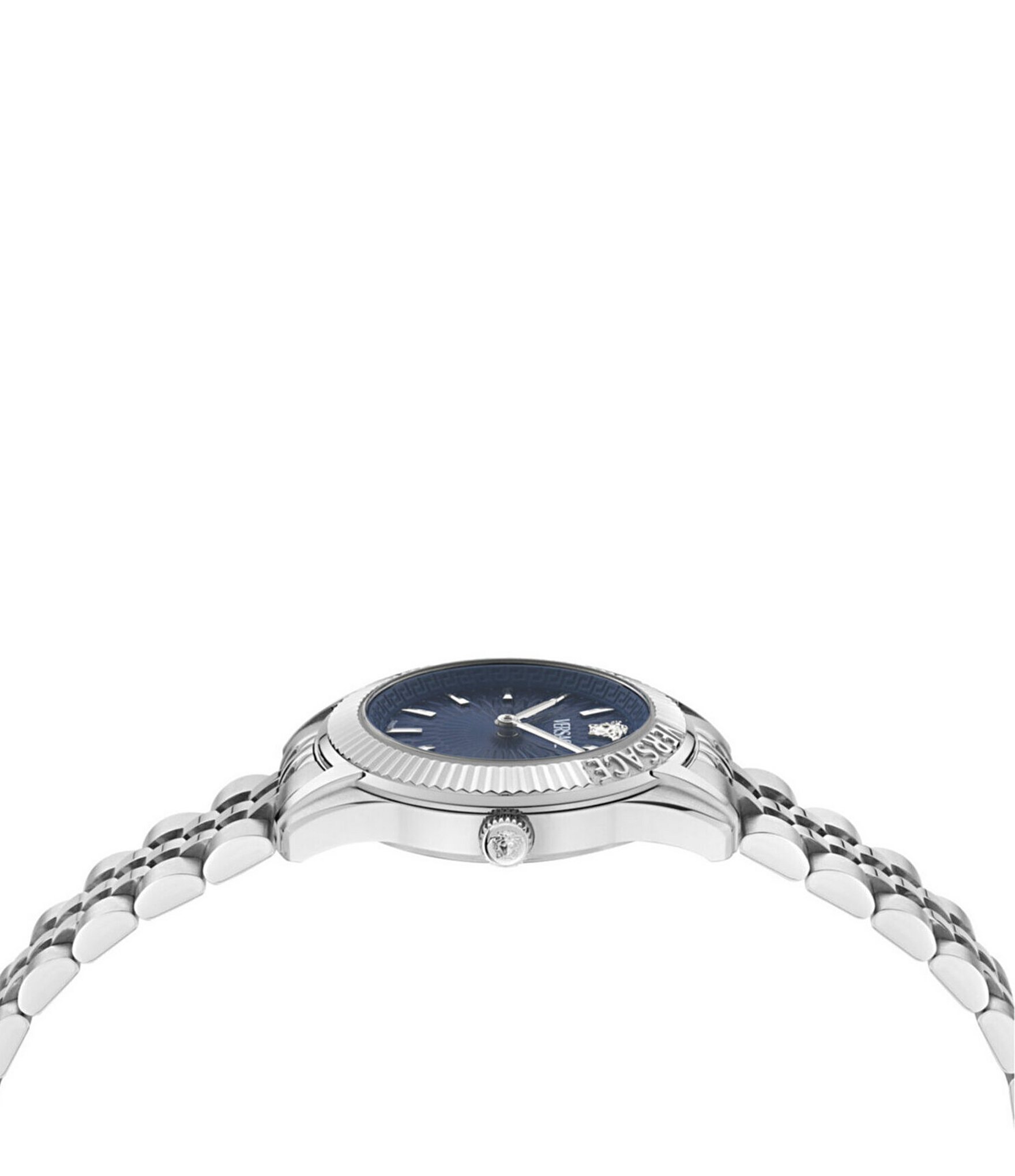 Versace Women's Greca Time Petite Quartz Analog Stainless Steel Bracelet Watch