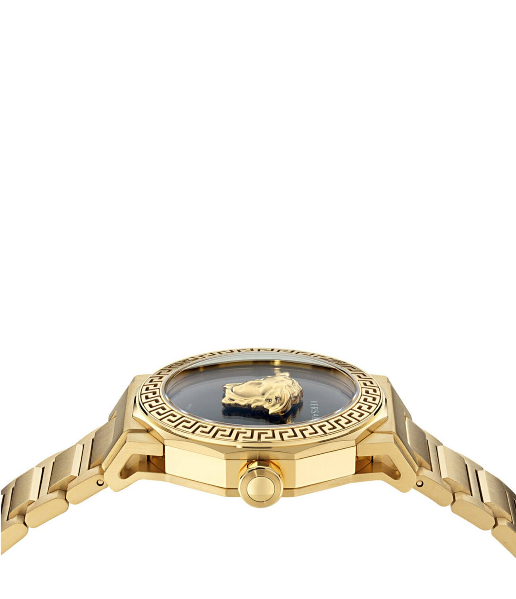 Versace Women's Medusa Deco Quartz Analog Gold Stainless Steel Bracelet Watch