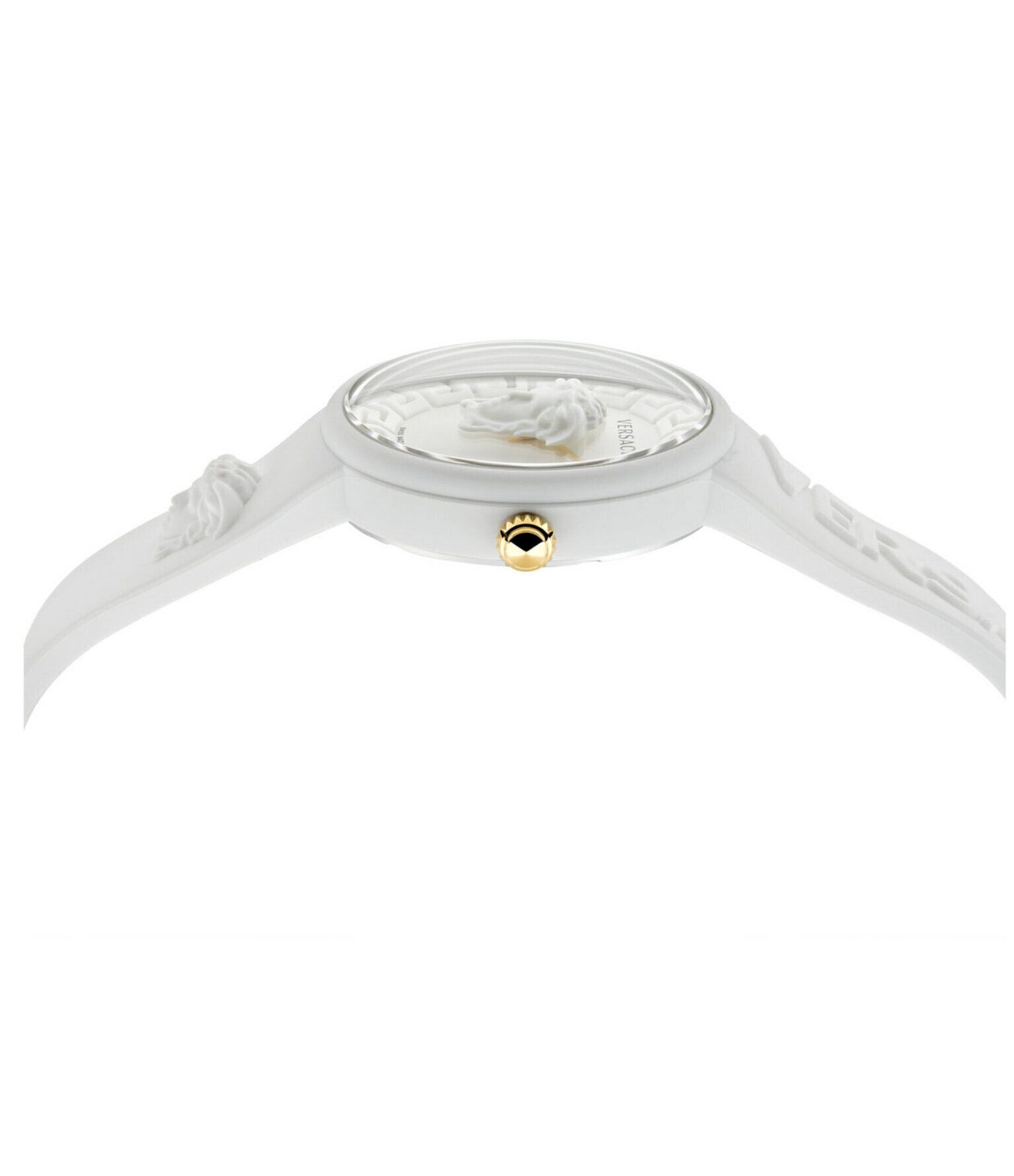 Versace Women's Medusa Pop Quartz Analog Silicone Strap Watch