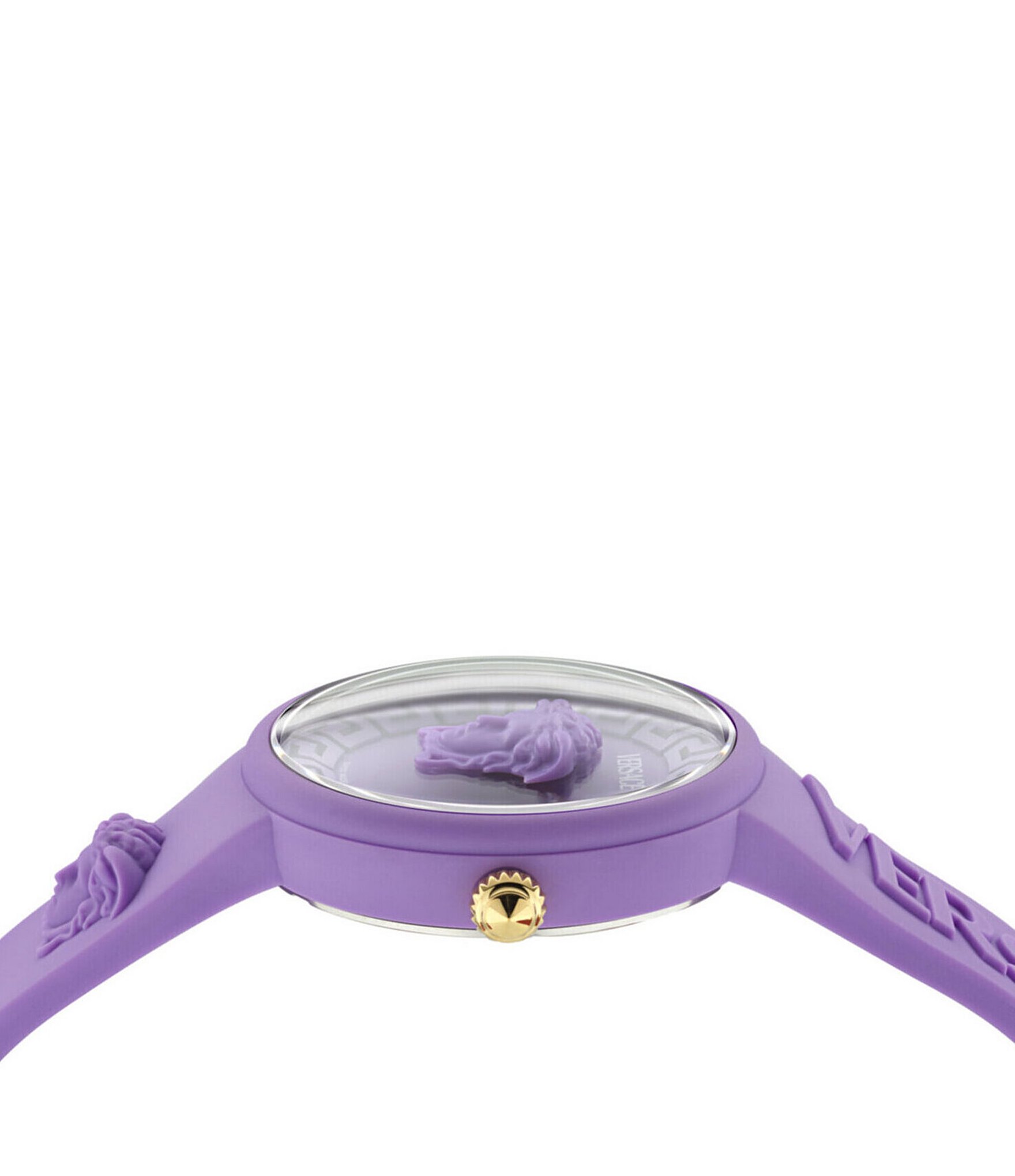 Versace Women's Medusa Pop Quartz Analog Silicone Strap Watch Set