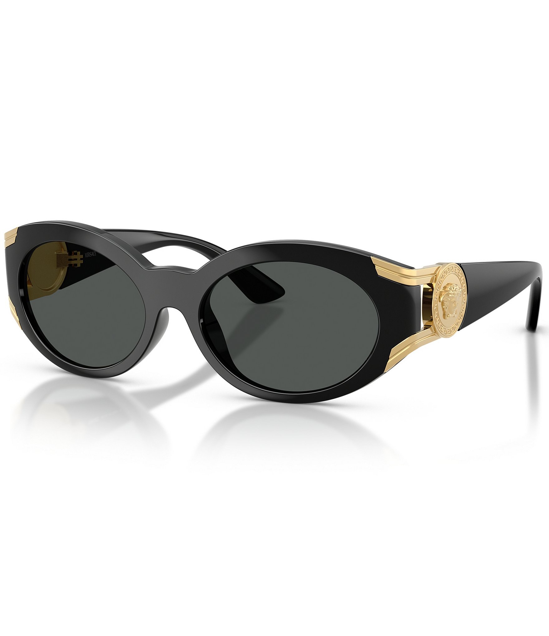 NEW Versace 51mm Oval Sunglasses Versace VE2264 Oval Sunglasses For Men main image 2