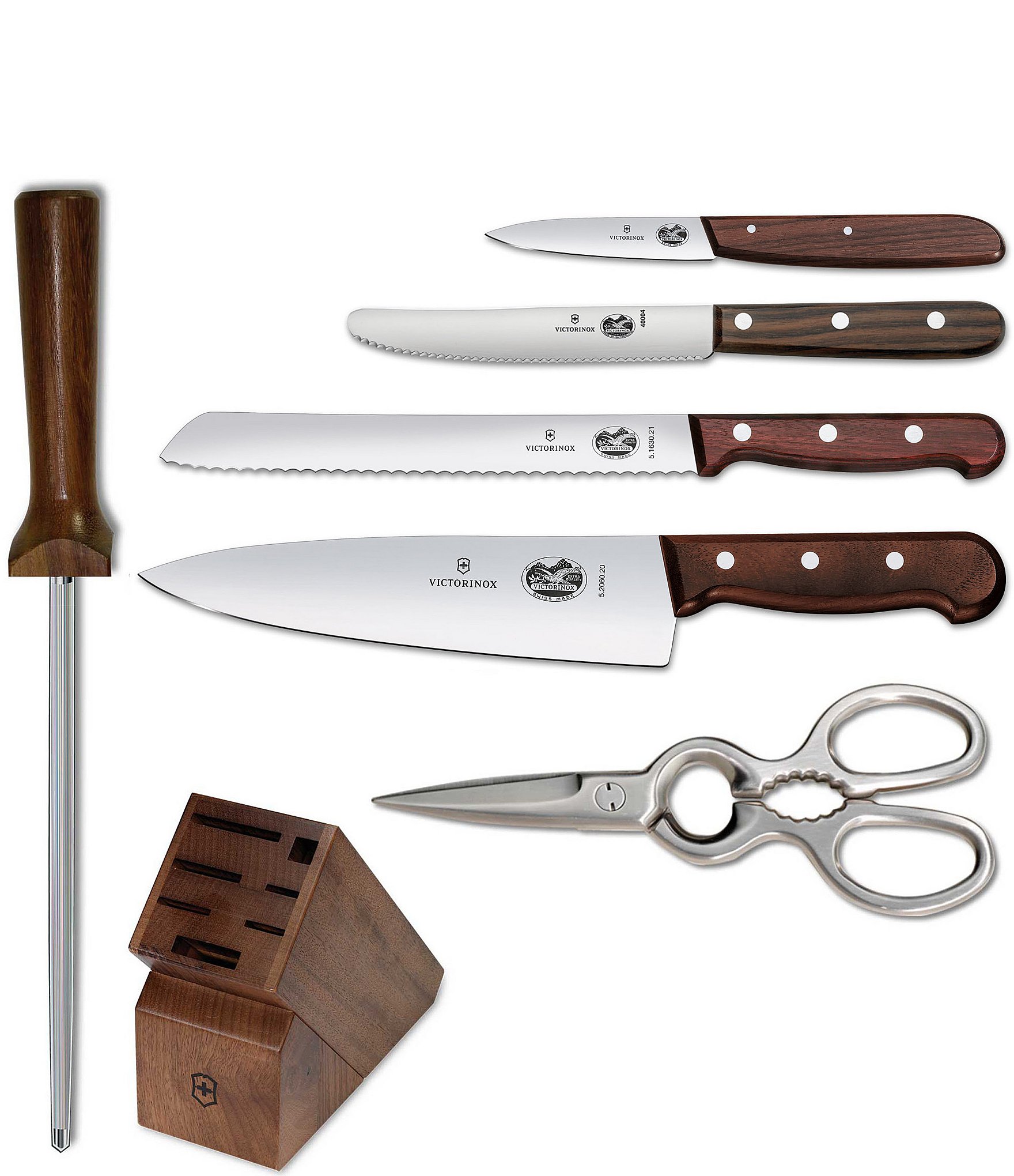 Victorinox Rosewood 6-Piece Steak Knife Set
