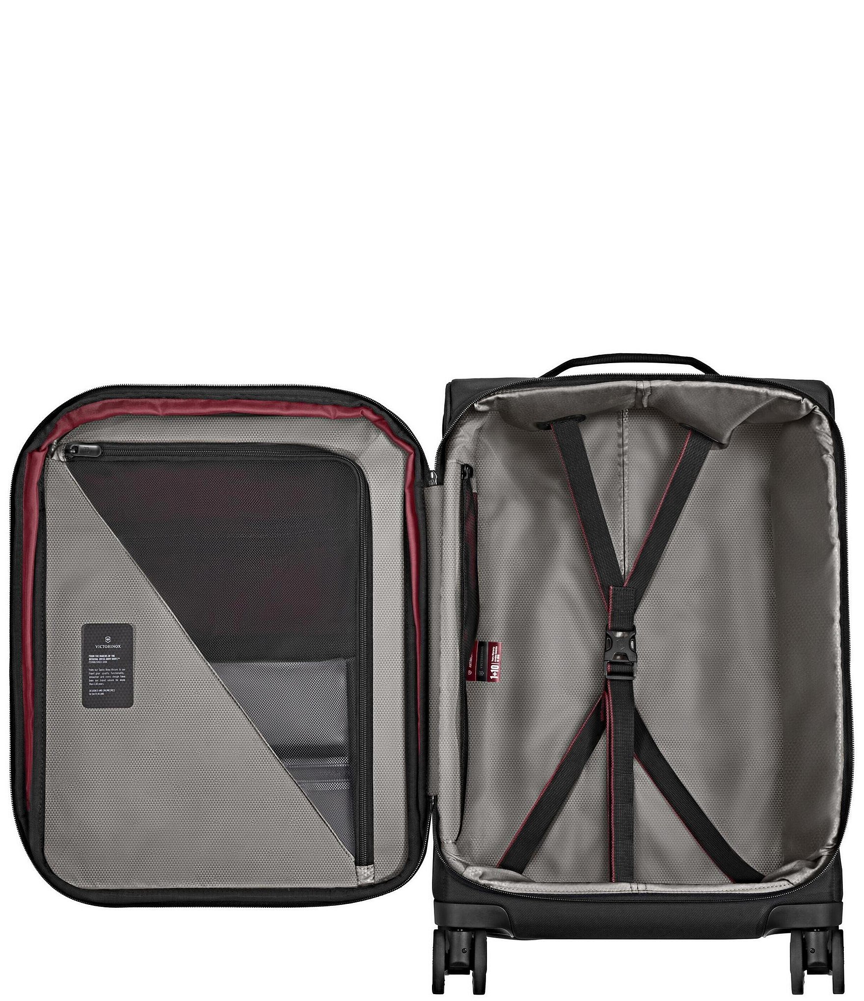 Victorinox Crosslight Frequent Flyer Plus Carry On 22#double; Softside Spinner Suitcase