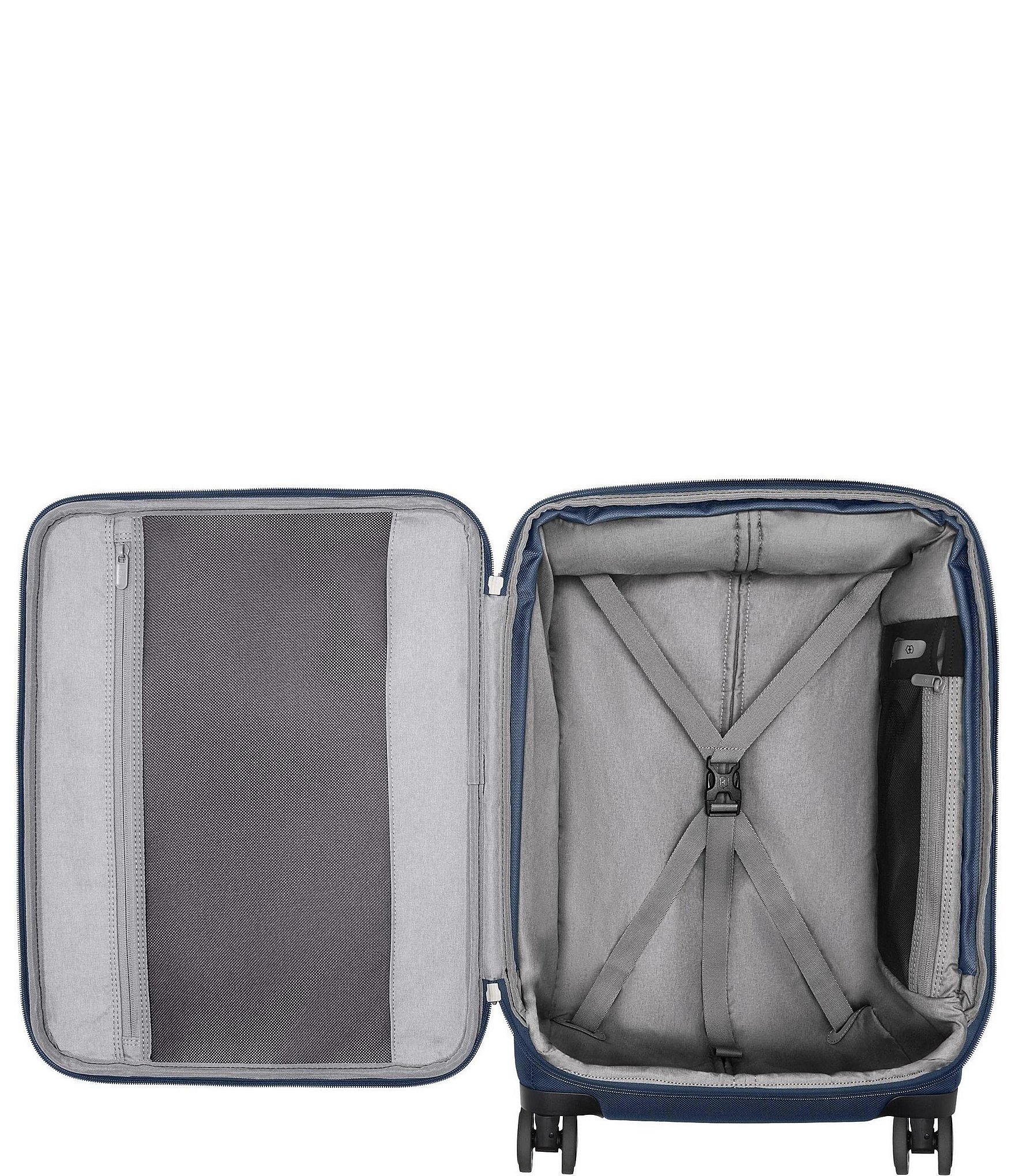 Victorinox Werks Traveler 6.0 Frequent Flyer 21#double; Soft Side Spinner Carry-On Luggage