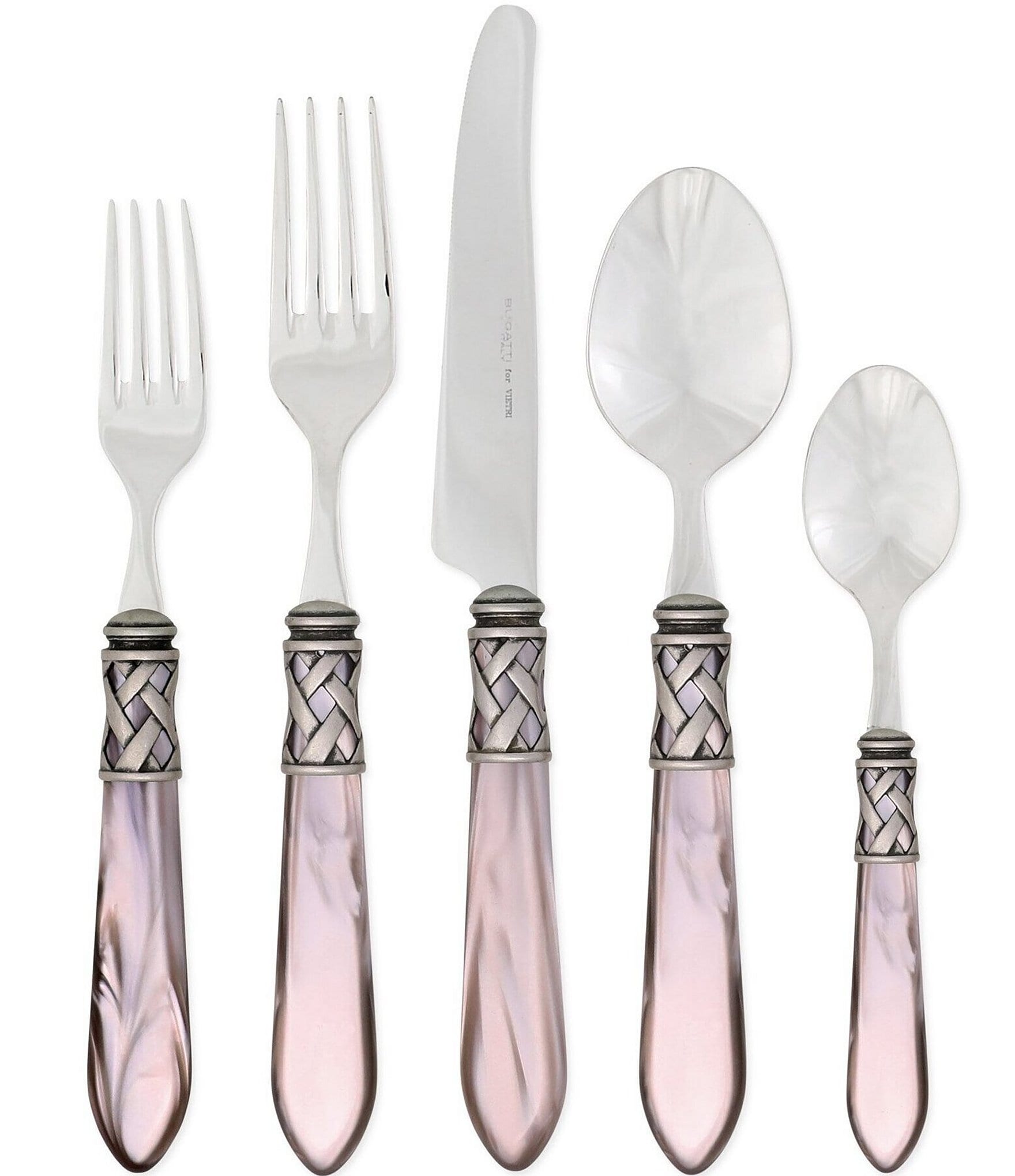 VIETRI Aladdin Antique 5-Piece Stainless Steel Flatware Set | Dillard's