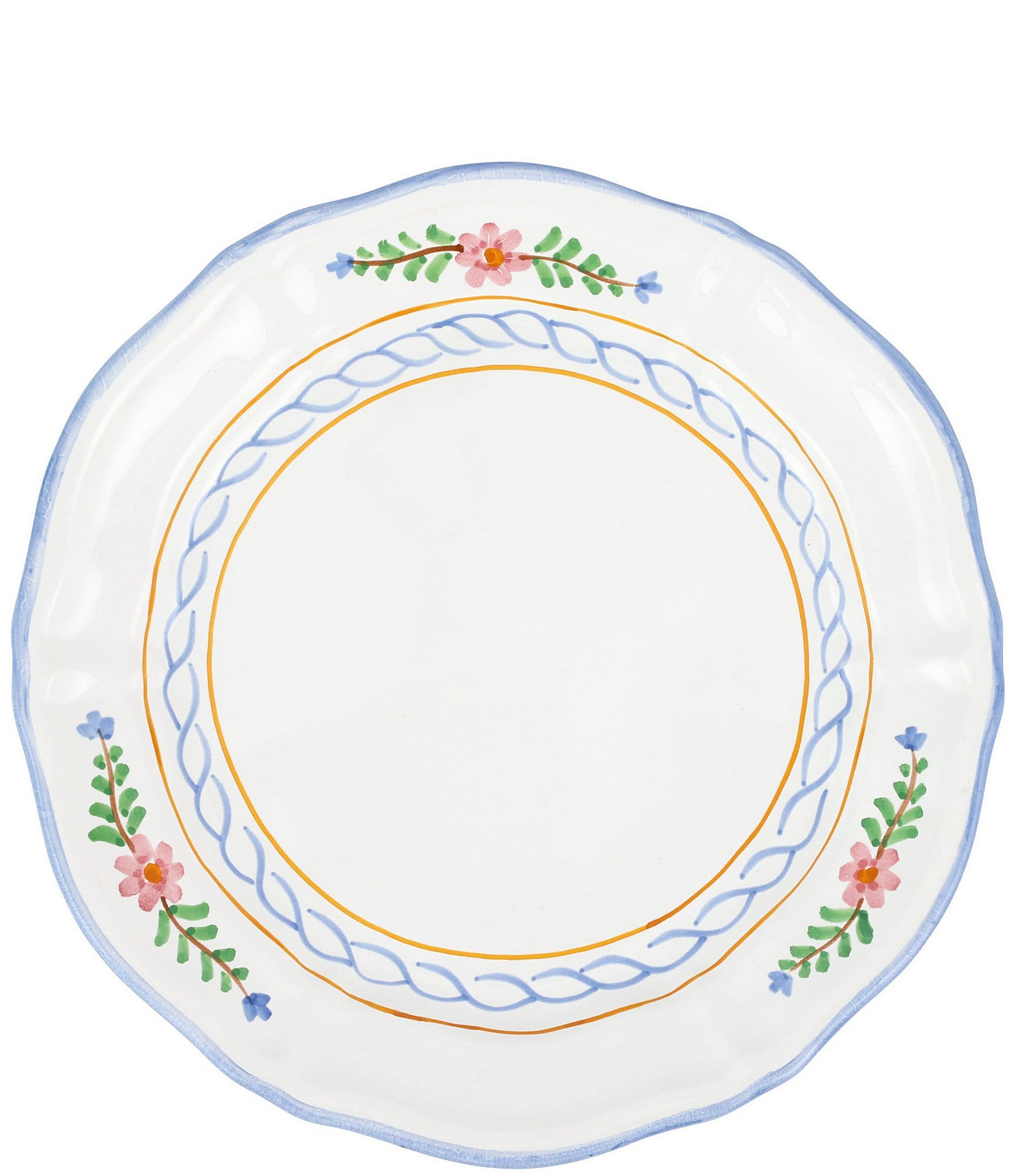 VIETRI Bella Rosa Collection Dinner Plate