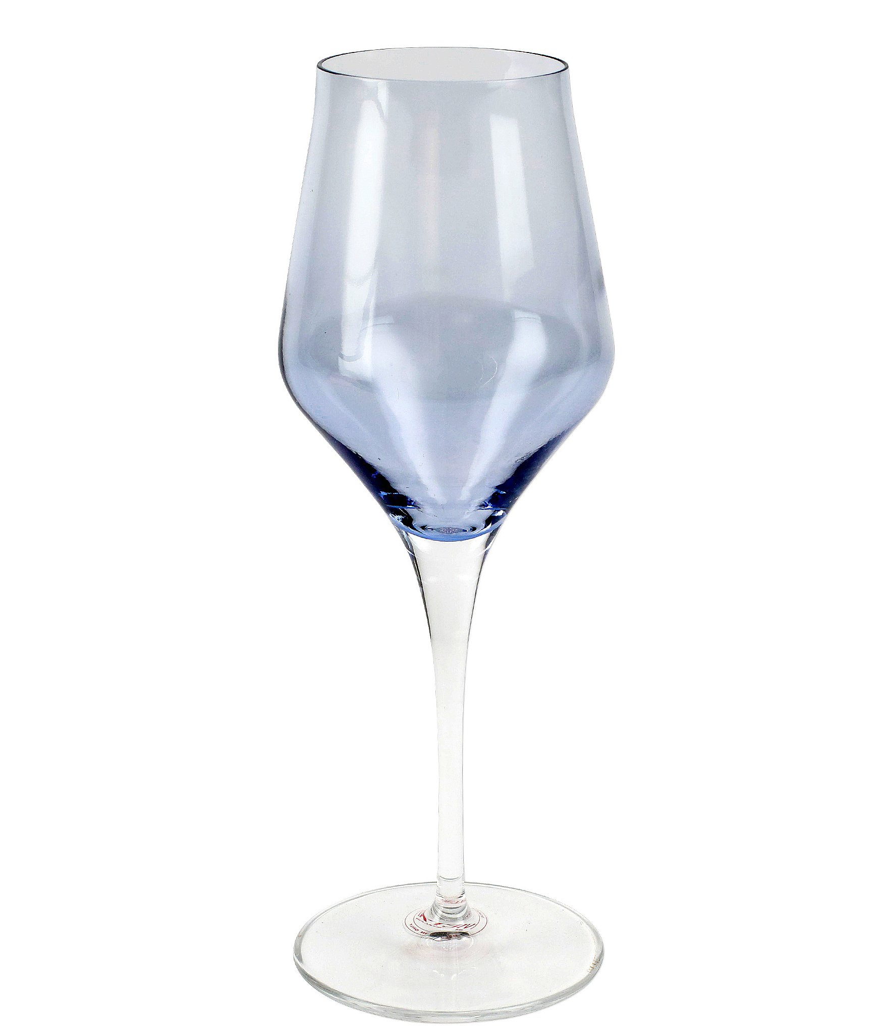 Vietri Holly Stemless Wine Glass