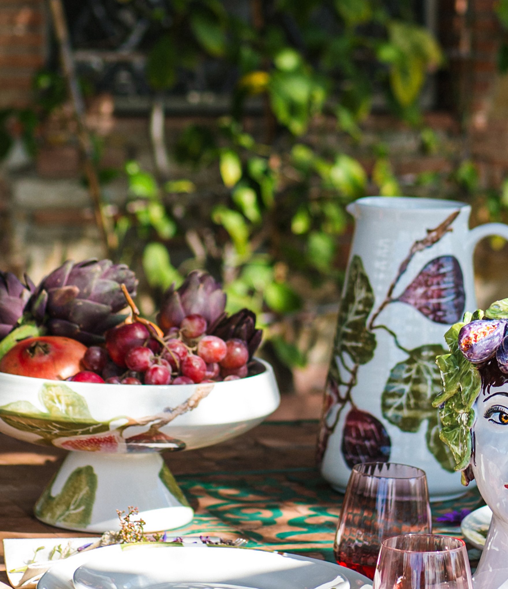 VIETRI Fico Large Pitcher