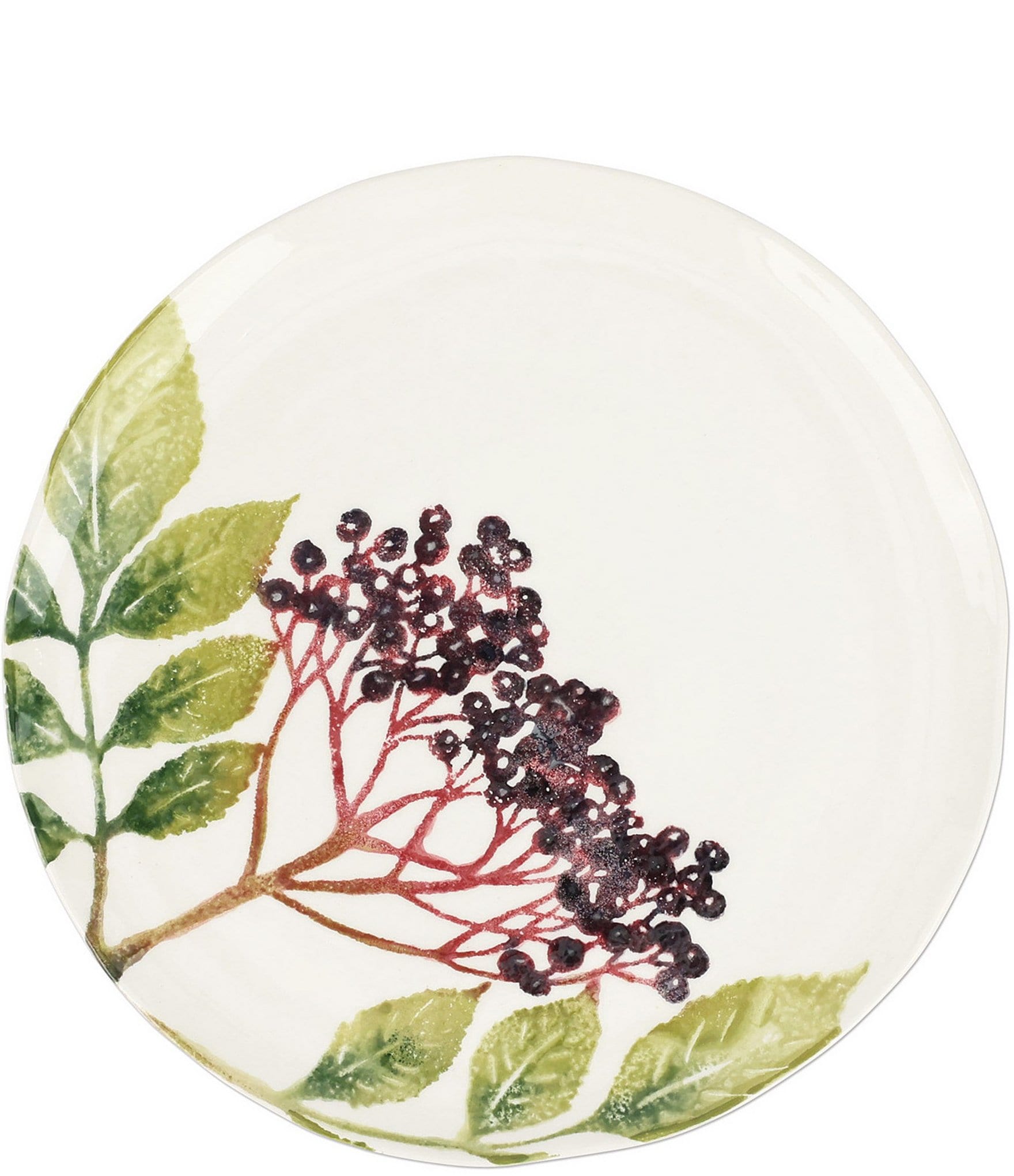 VIETRI Foresta Primavera Elderberry Salad Plate