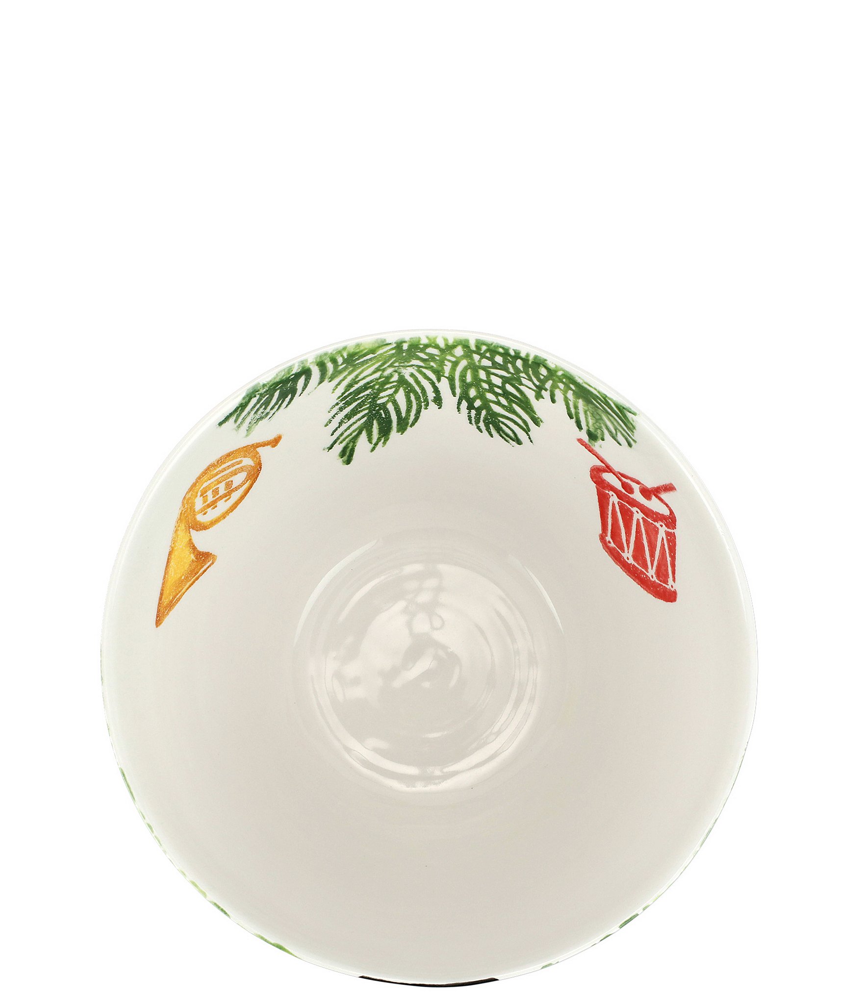 VIETRI Holiday Nutcrackers Collection Deep Serving Bowl