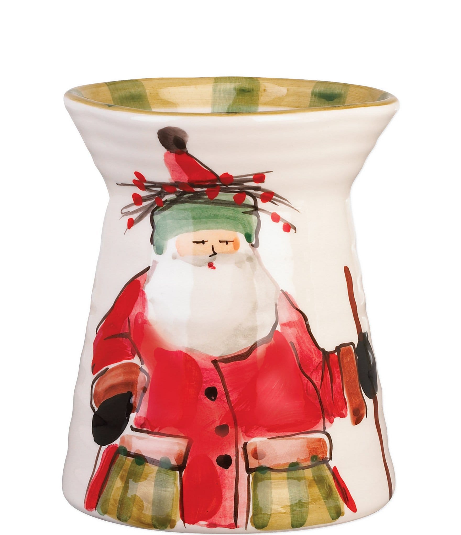 VIETRI Holiday Old St Nicks Utensil Holder