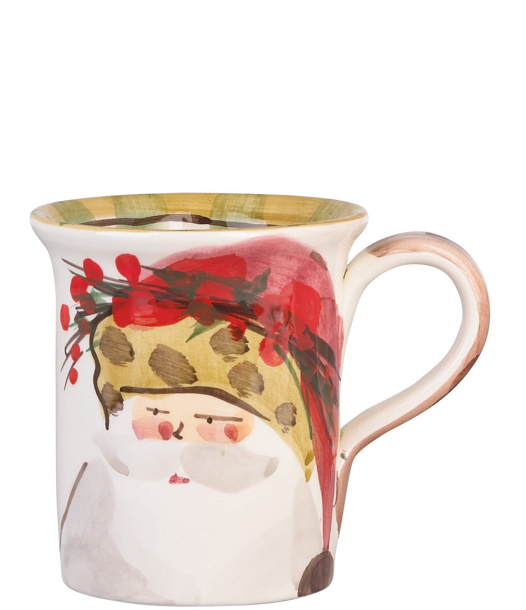 VIETRI Holiday Old St. Nick Mug