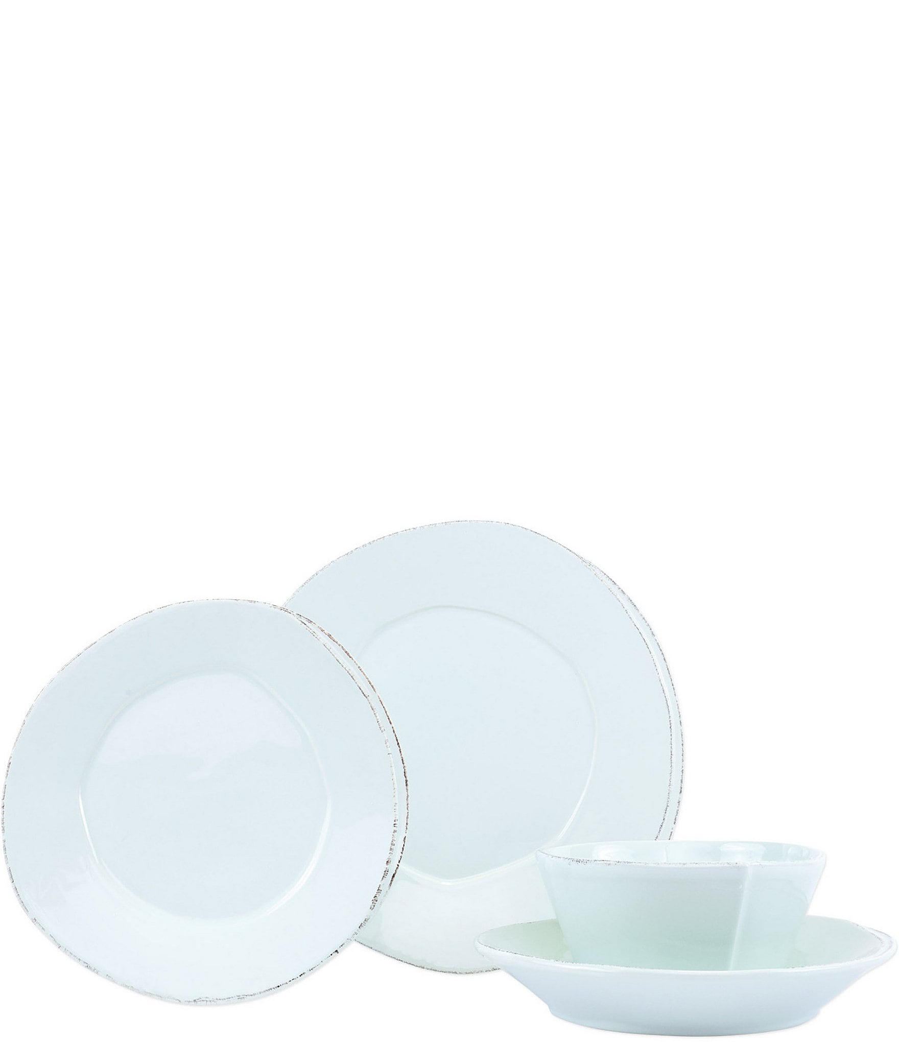 VIETRI Lastra Collection 4-Piece Place Setting