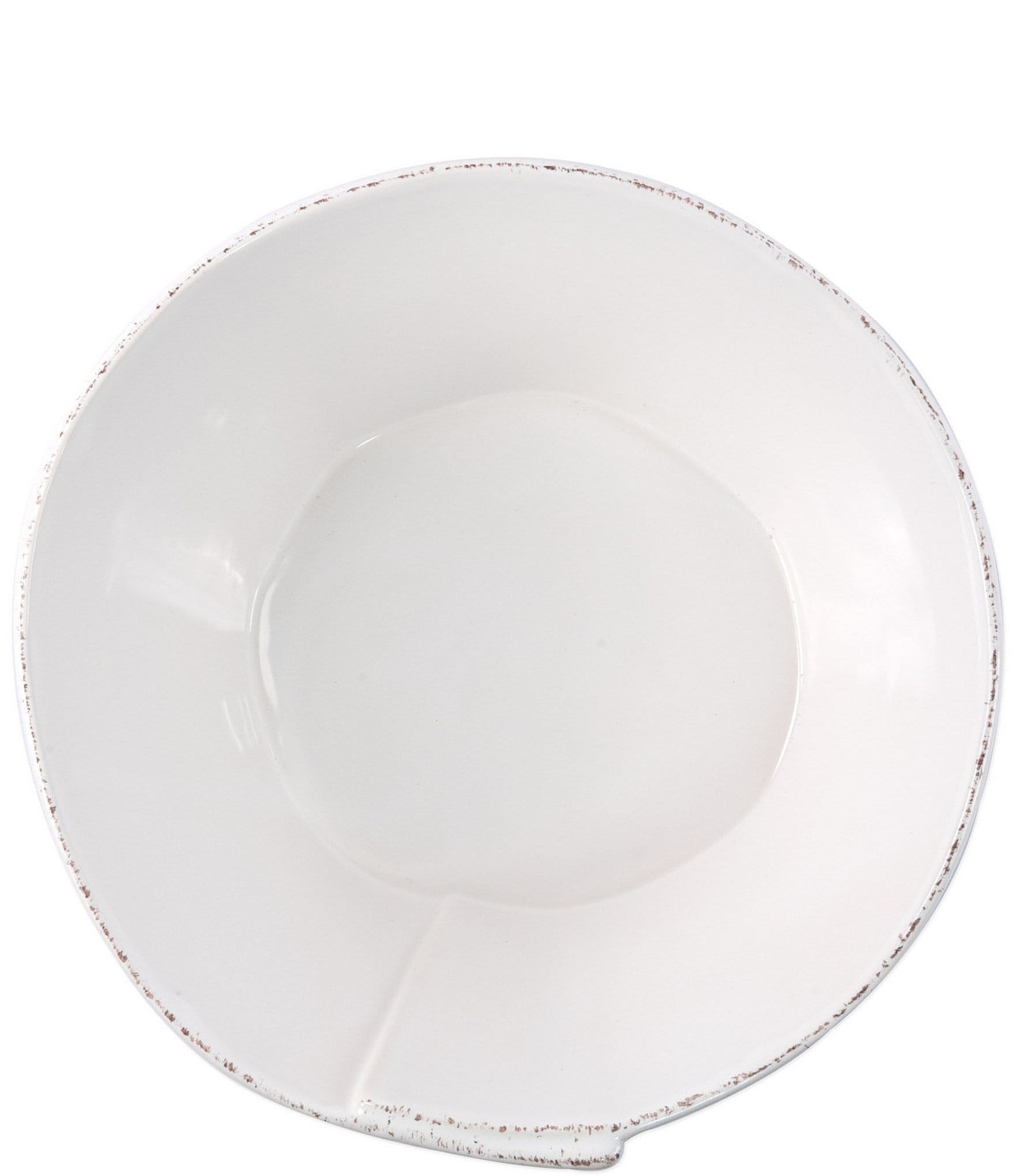 VIETRI Lastra Holiday Large Stacking Serving Bowl