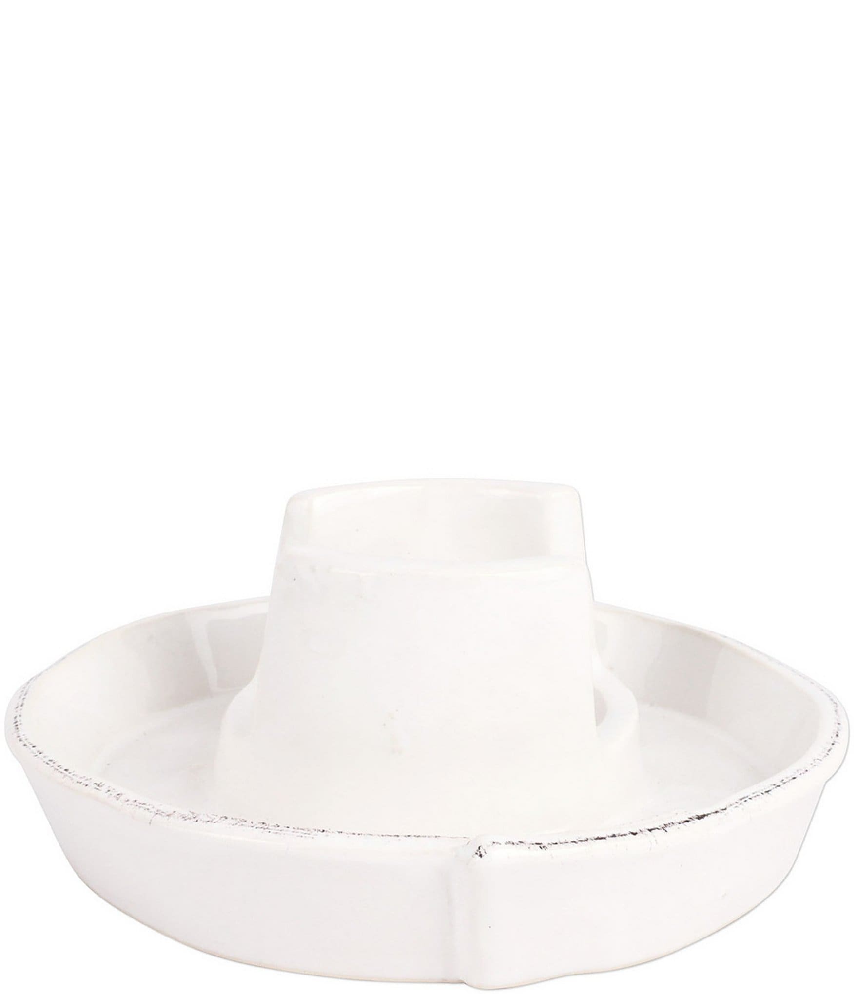 VIETRI Lastra White Sponge Holder