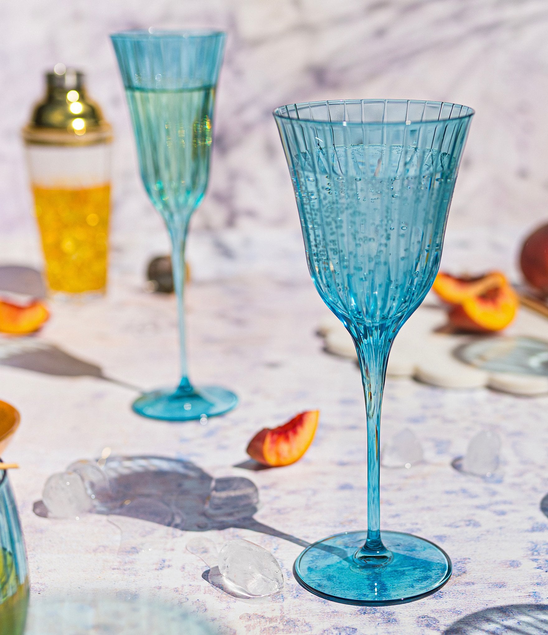 VIETRI Natalia Champagne Glass