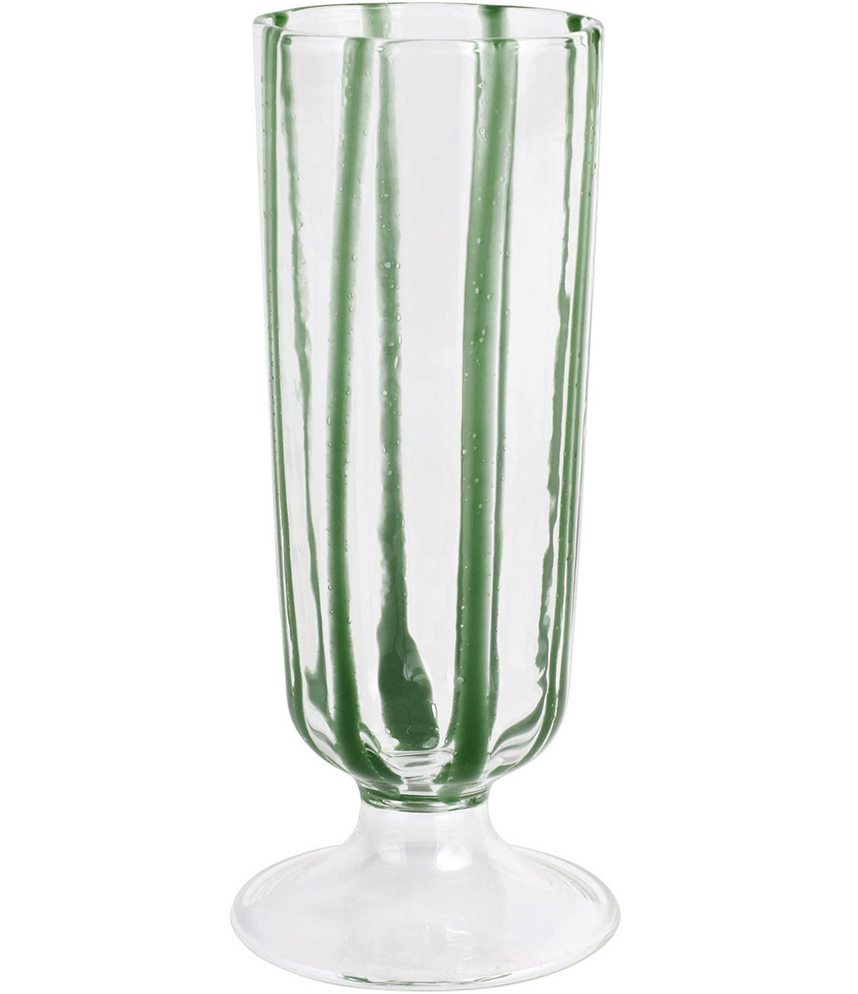 VIETRI Nuovo Stripe Champagne Glass