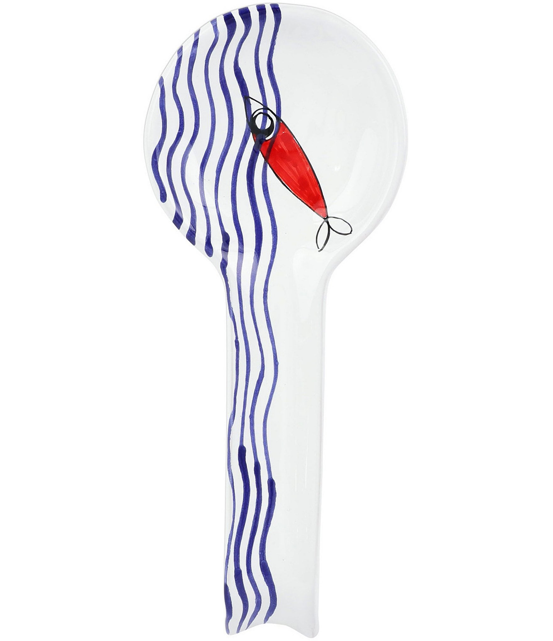 VIETRI Pesce Pazzo Spoon Rest