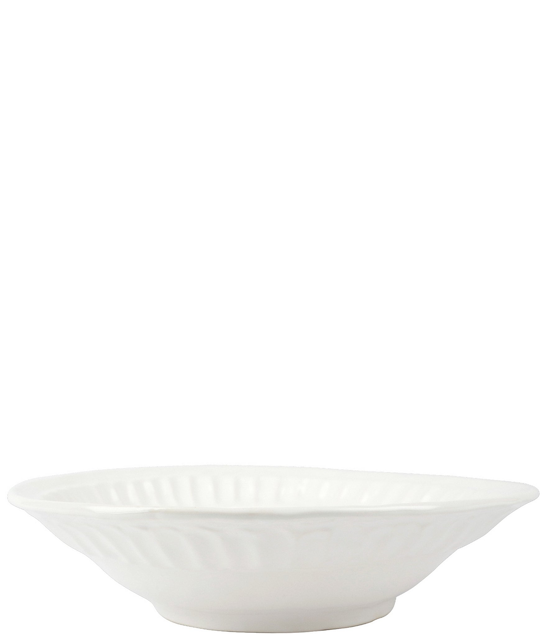 VIETRI Pietra Serena Medium Shallow Serving Bowl