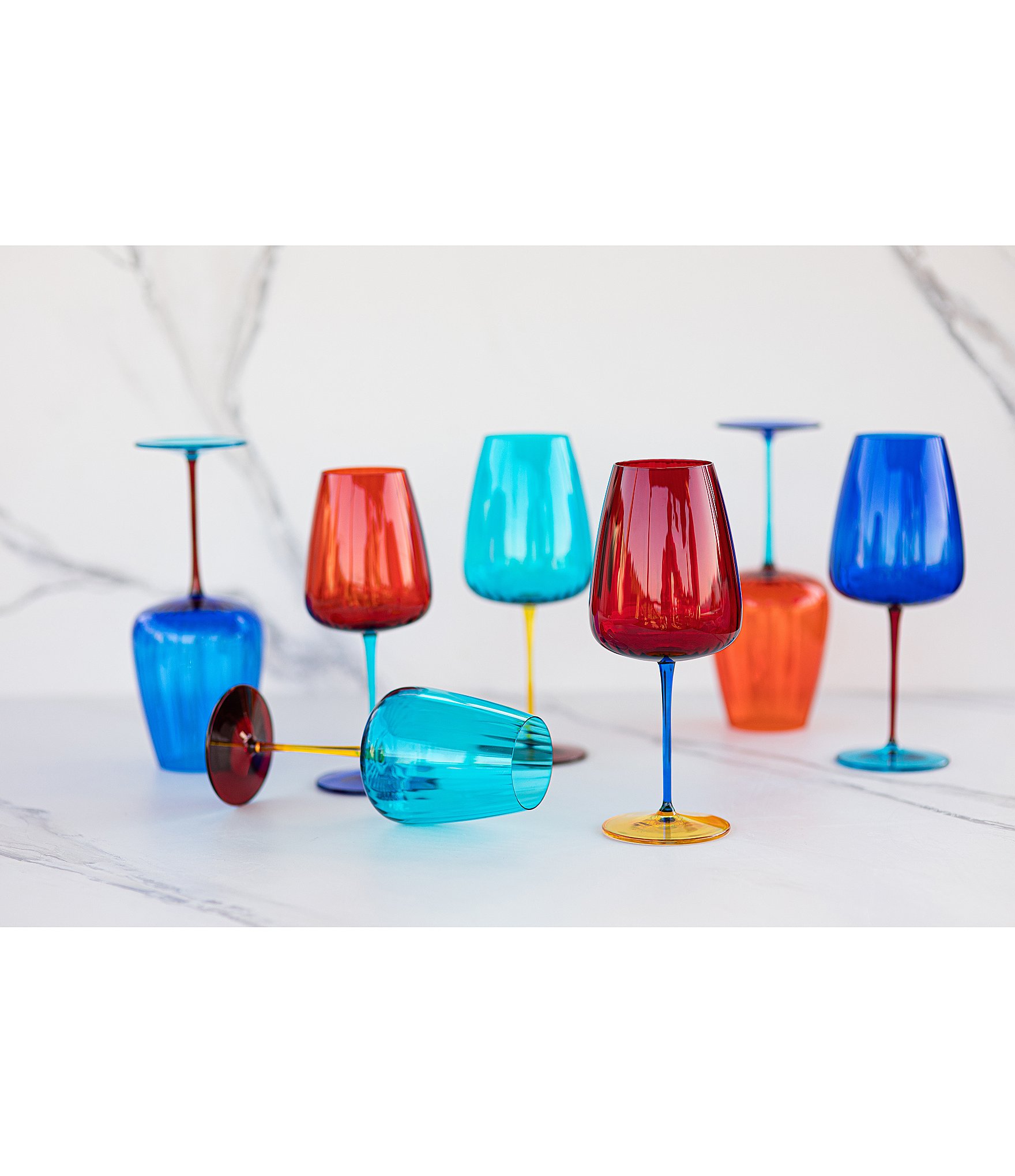 VIETRI Pompidou Collection Wine Glass