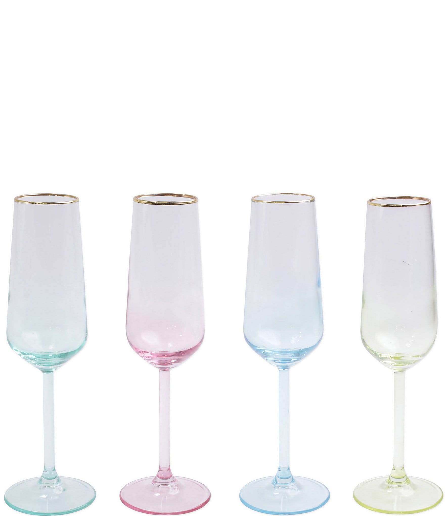 Vintorio GoodGlassware Champagne Flutes (Set Of 4