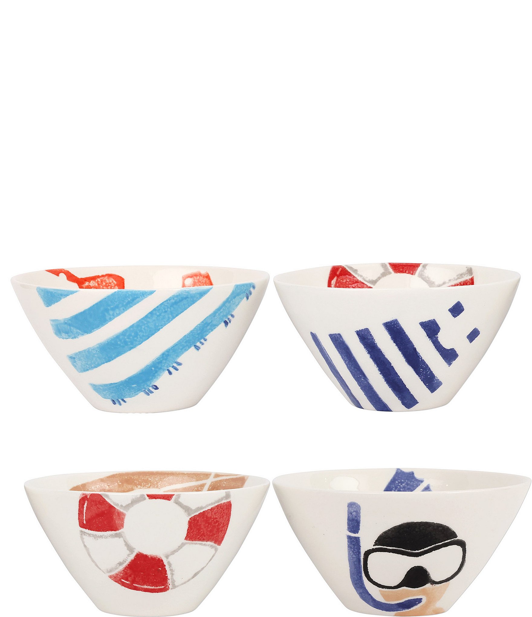 VIETRI Rivera Assorted Cereal Bowls, Set of 4 Dillard's