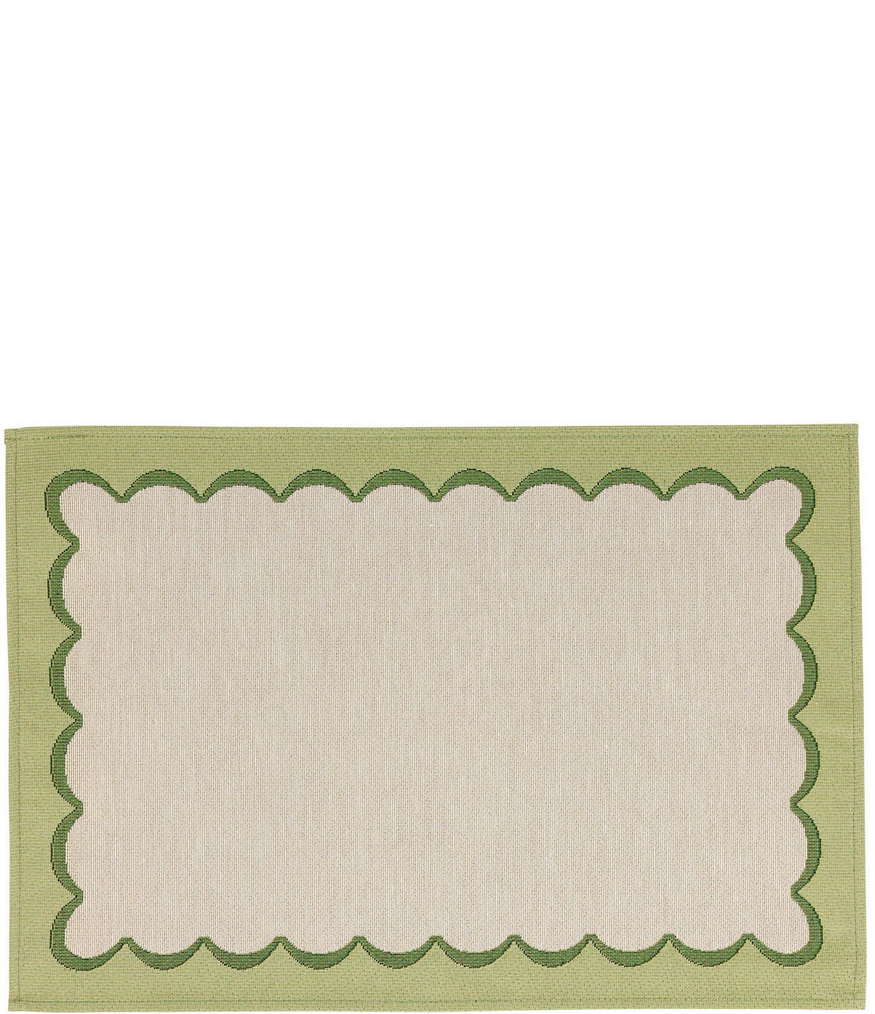 VIETRI Tavola Scalloped Placemats, Set of 4