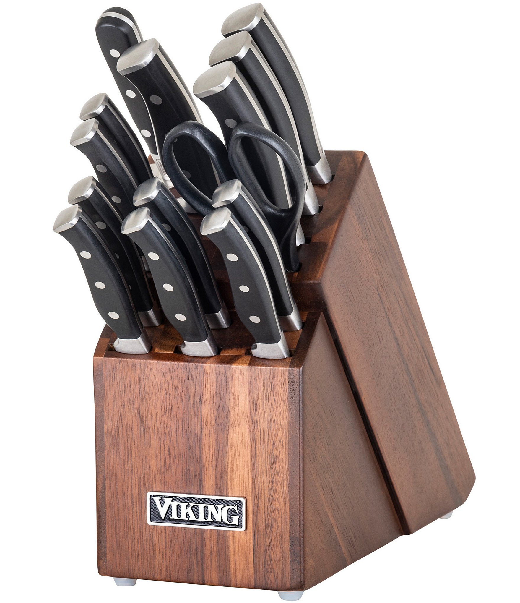 DEIK 15 pcs German Stainless Steel Kitchen Knife Set With Wooden Block –  Knife Depot Co.