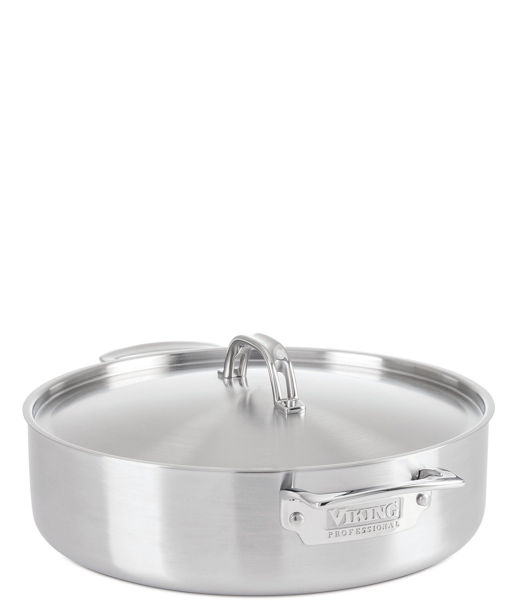 Stainless Steel Pro 5 Qt Casserole + Cover