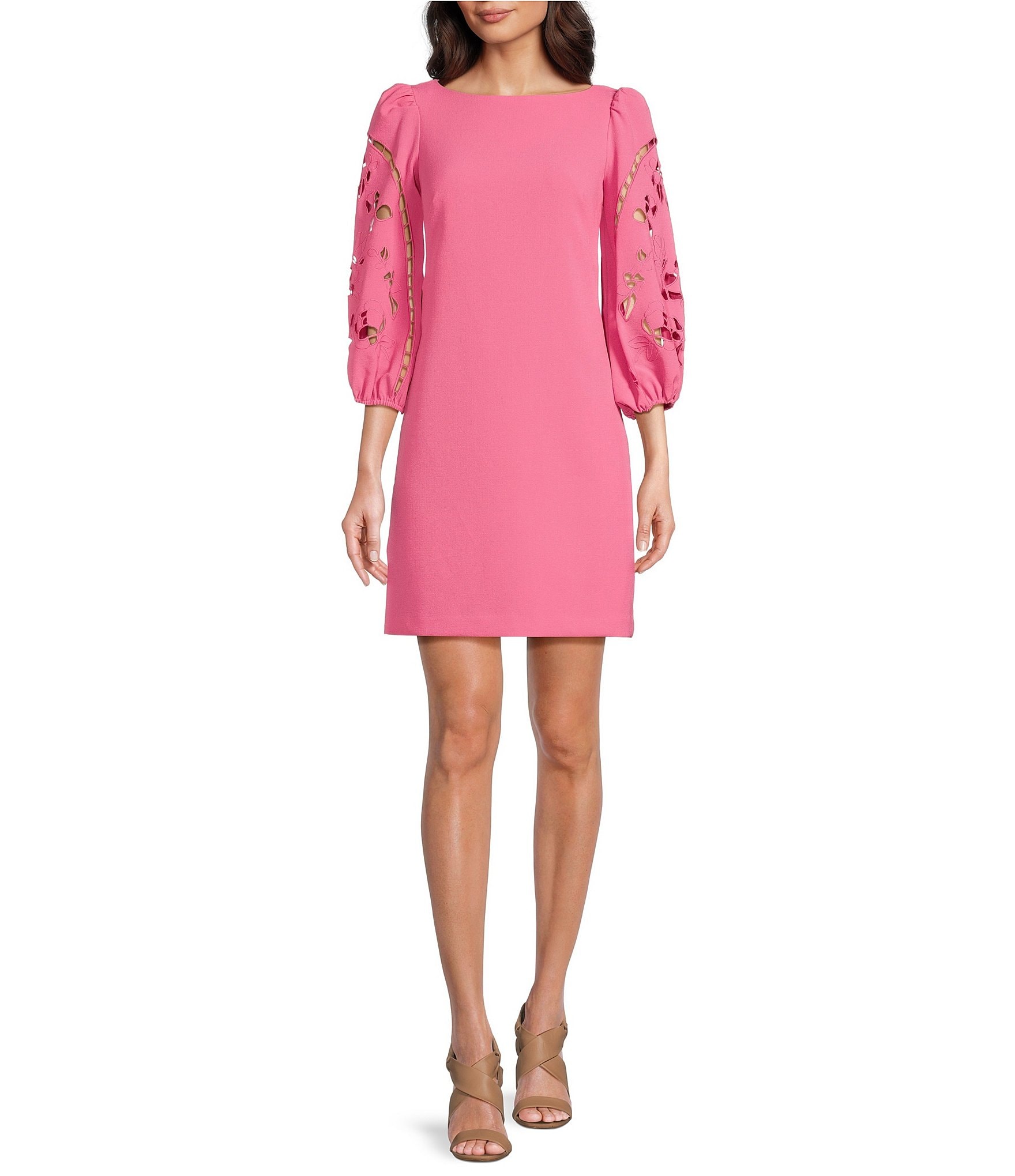 Vince camuto puff sleeve fashion dress