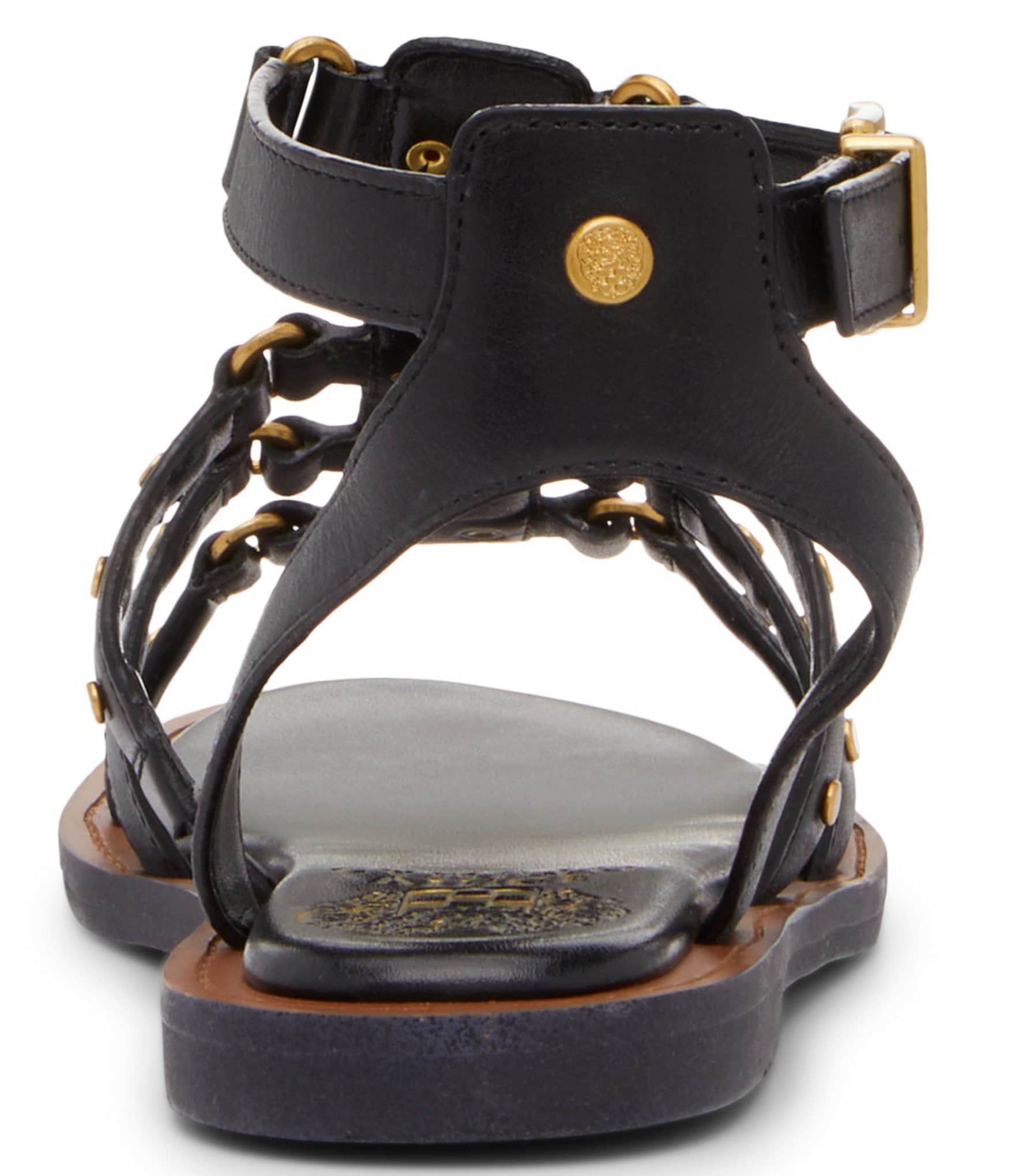 Vince Camuto Claira Leather Studded Gladiator Sandals