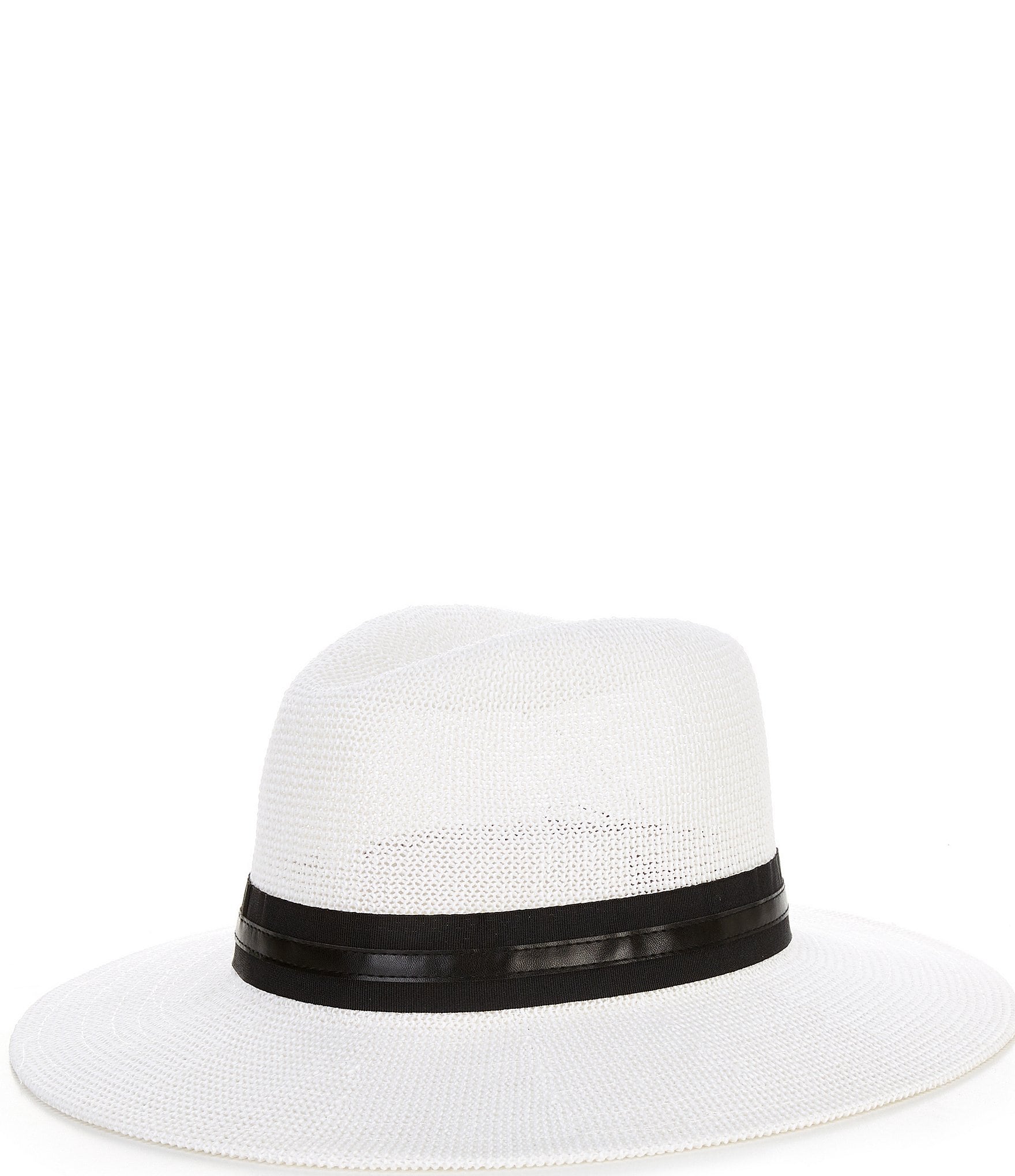 Vince Camuto Classic Packable Paper Knit Panama Hat | Dillard's