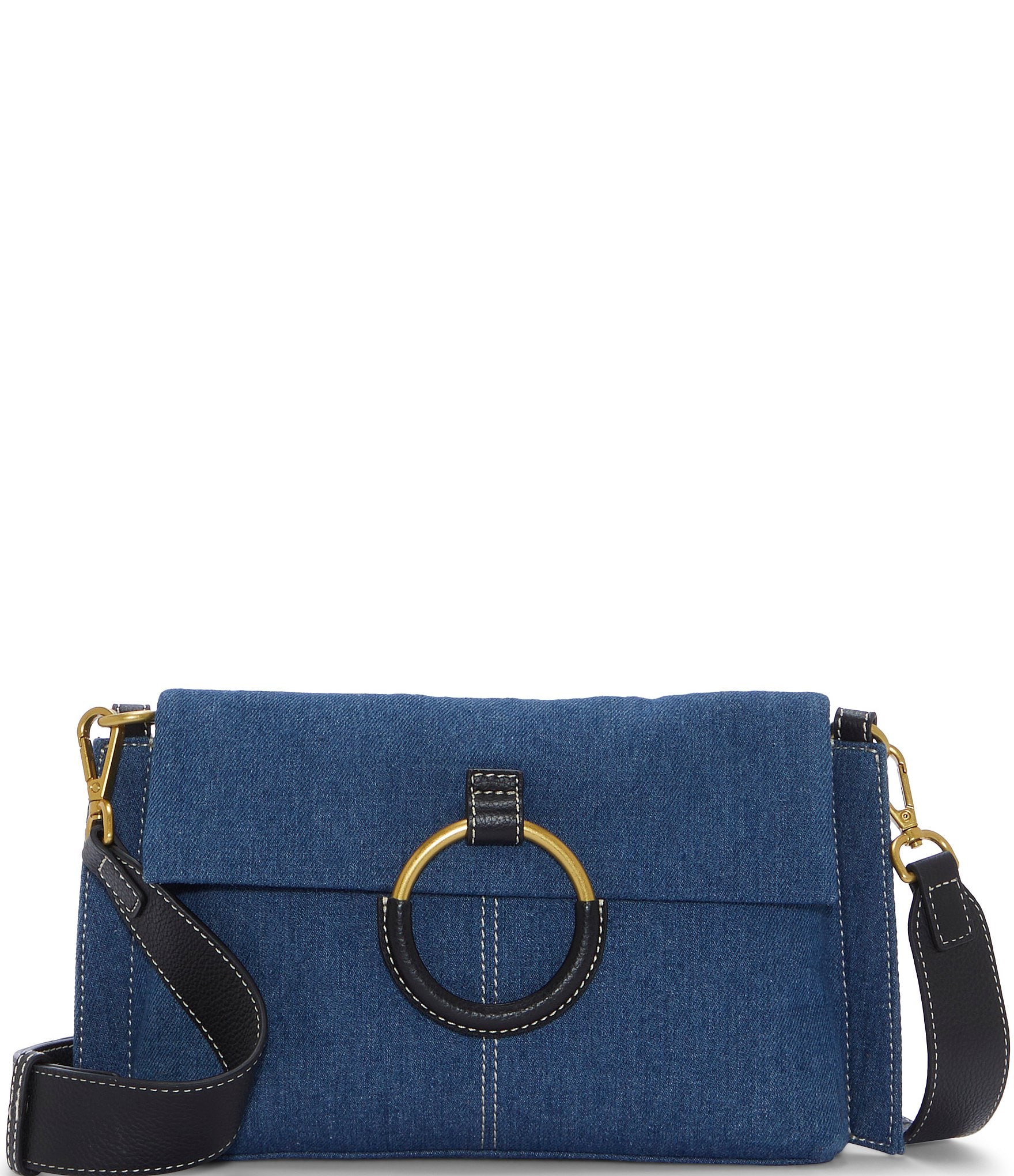 Vince Camuto Denim Livee Crossbody Bag