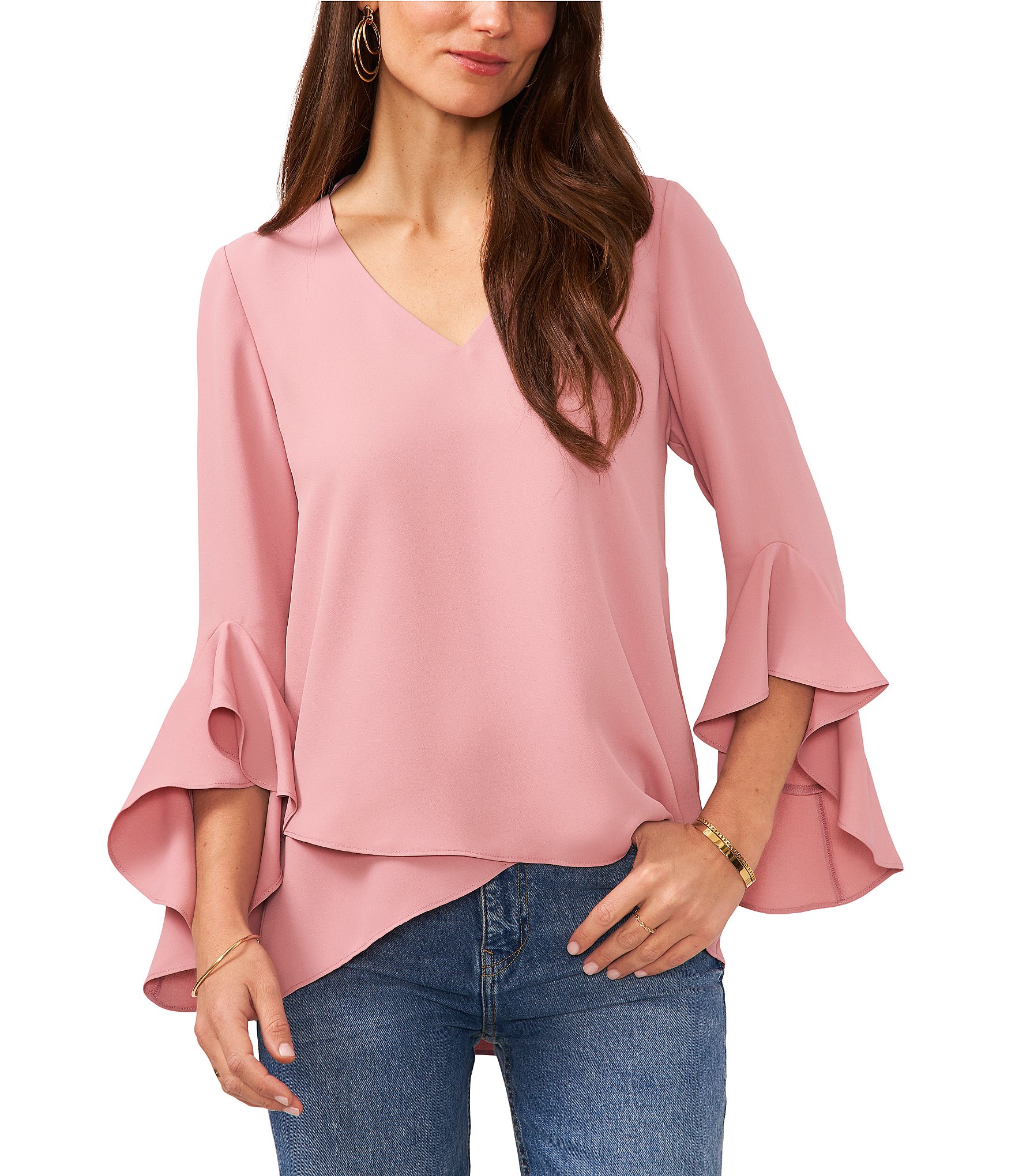 Fashion Long Line Solid Top, Long Sleeve Asymmetrical Hem Top, Casual Every  Day Tops, Women's Clothing - Temu Mexico