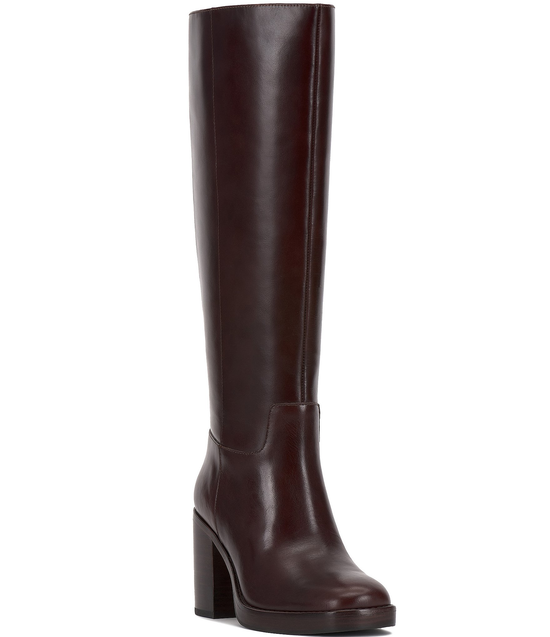 Vince Camuto Gibi Leather Tall Boots | Dillard's