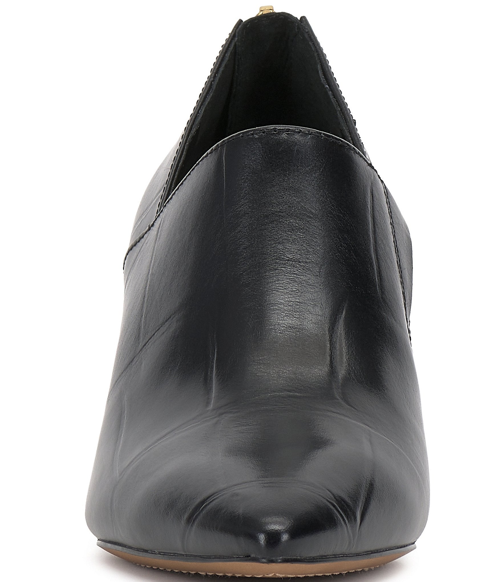 Vince Camuto Haiden Croco Printed Leather Pointed Toe Shooties