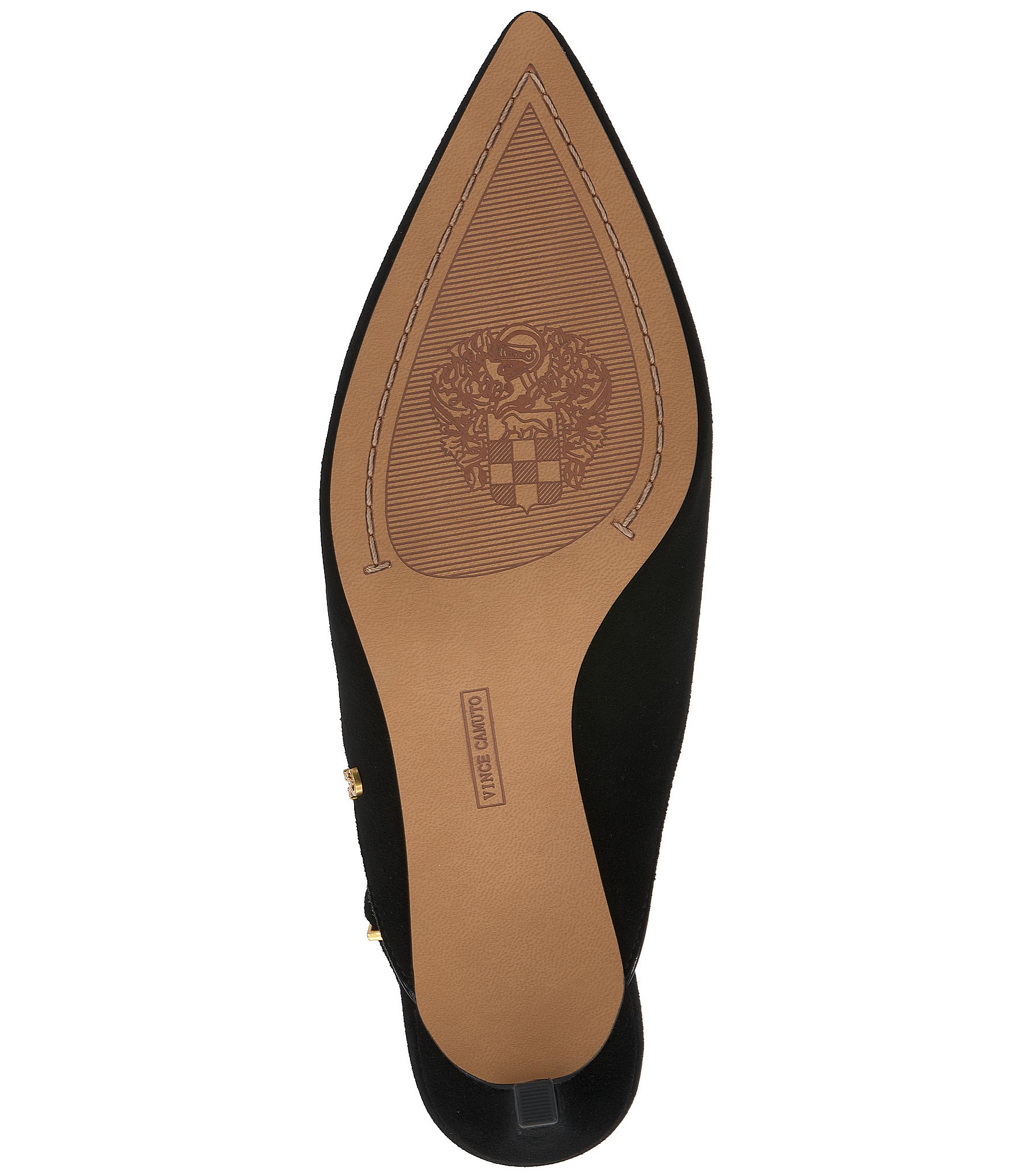 Vince Camuto Kylien Suede Slingback Kitten Heel Pumps