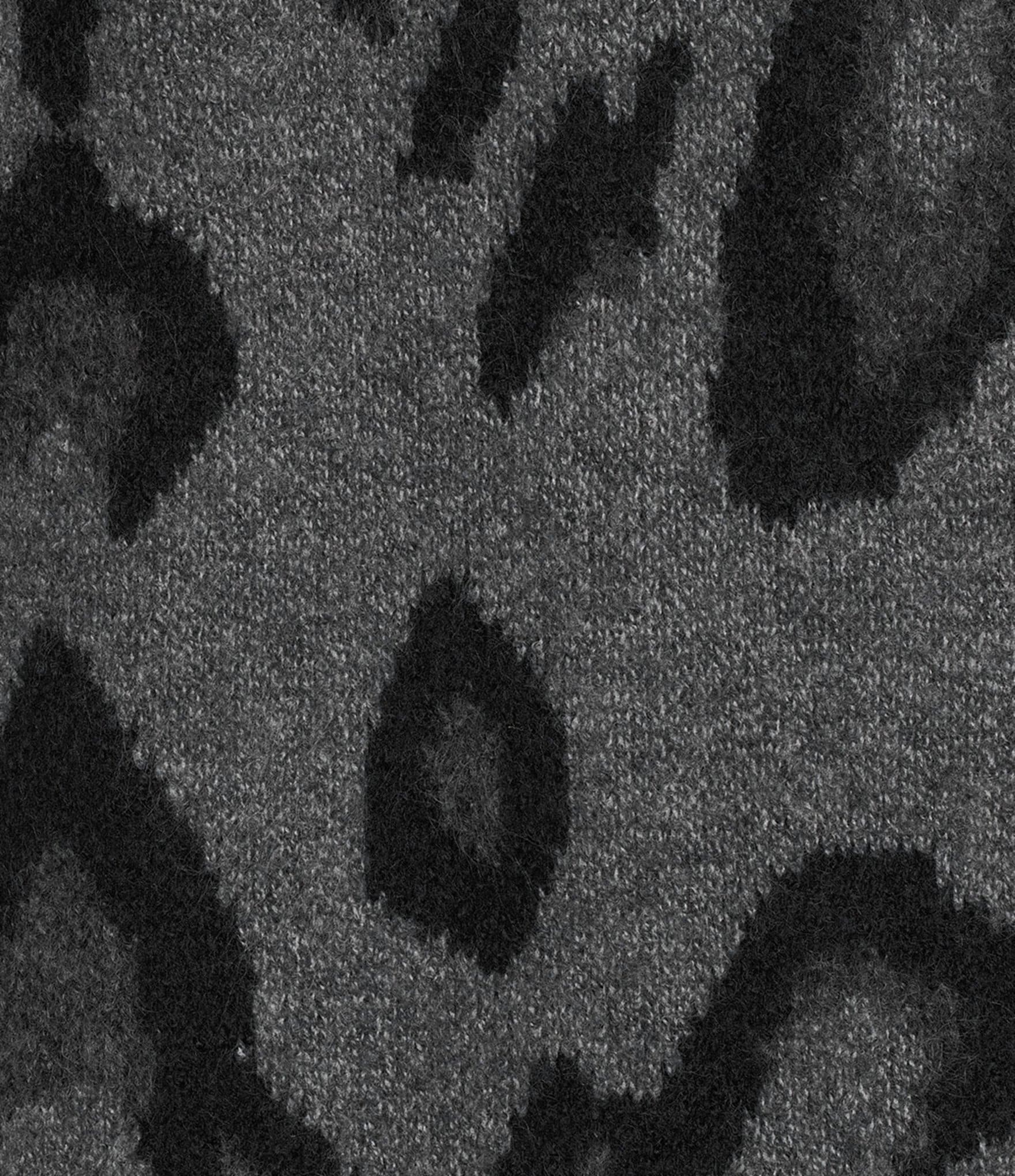 Vince Camuto Leopard Print Long Sleeve Open Front Cardigan